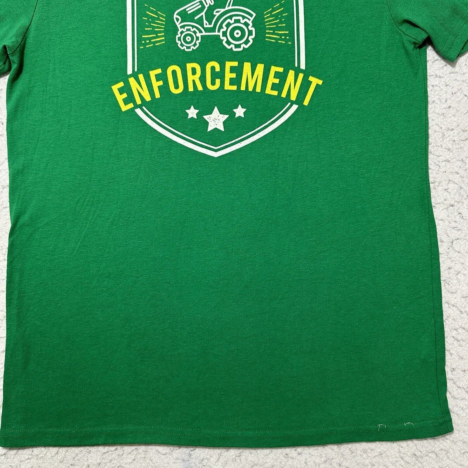 Tipsy Elves Tipsy Elves Men's Medium Green Lawn Enforcement T Shirt Size US M / EU 48-50 / 2 - 7 Thumbnail