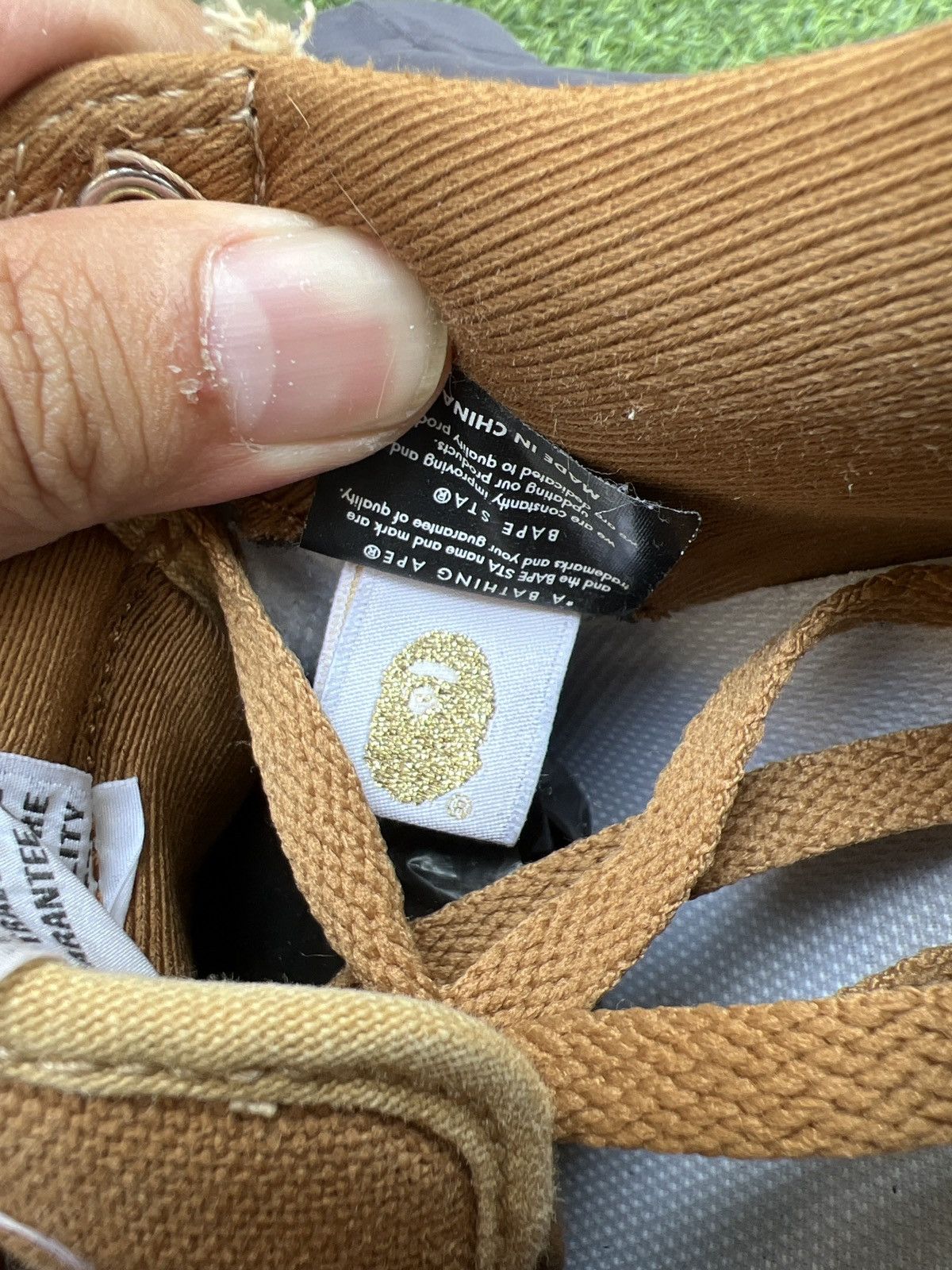 Bape Bape Sta Low Wheat Size US 8.5 / EU 41-42 - 8 Thumbnail