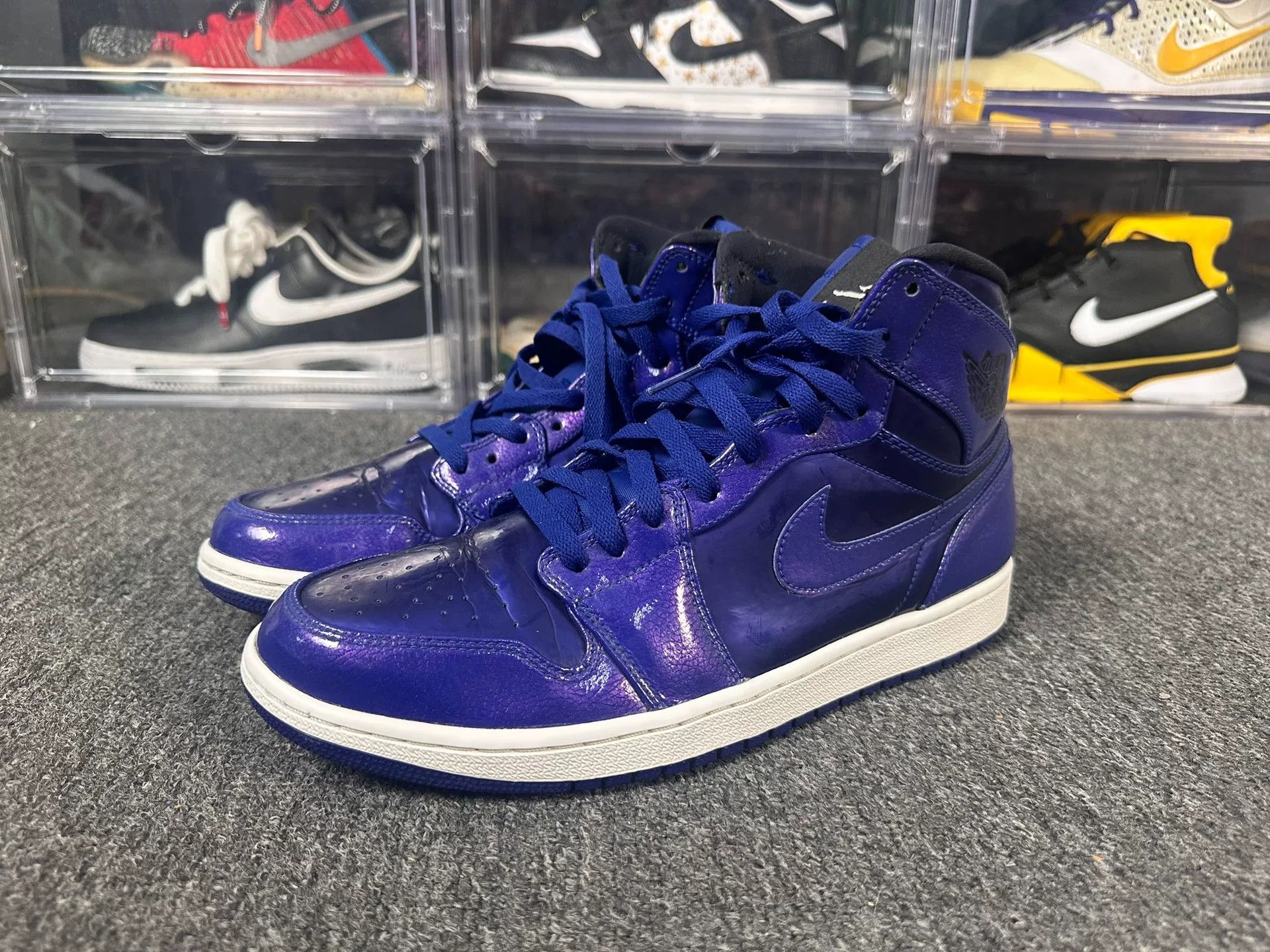 Nike Nike AIR JORDAN Blue Lowtop Sneakers 12 Men Size US 12 / EU 45 - 1 Thumbnail