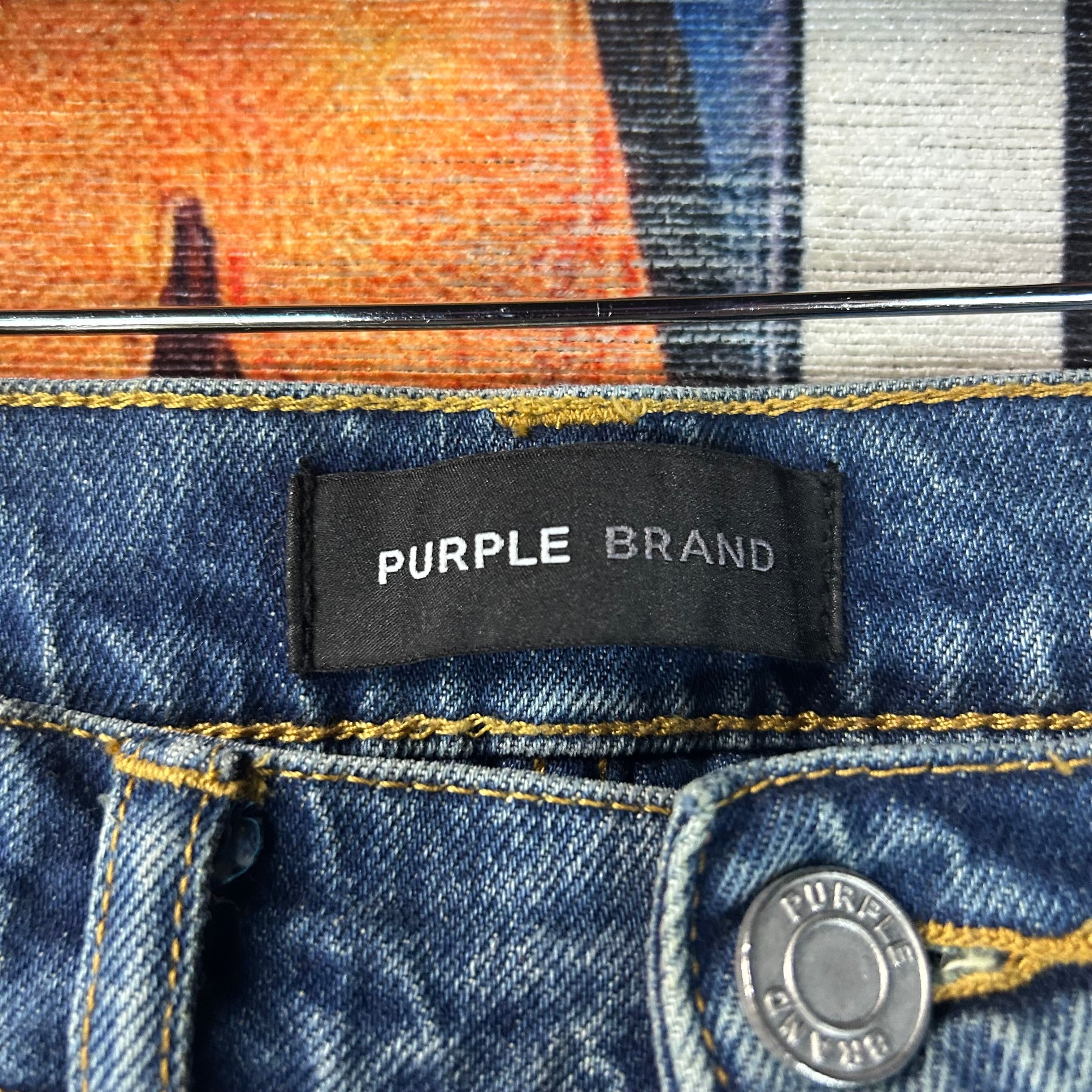Purple Brand Purple Brand Distressed Denim Size 36” Size US 36 / EU 52 - 3 Thumbnail