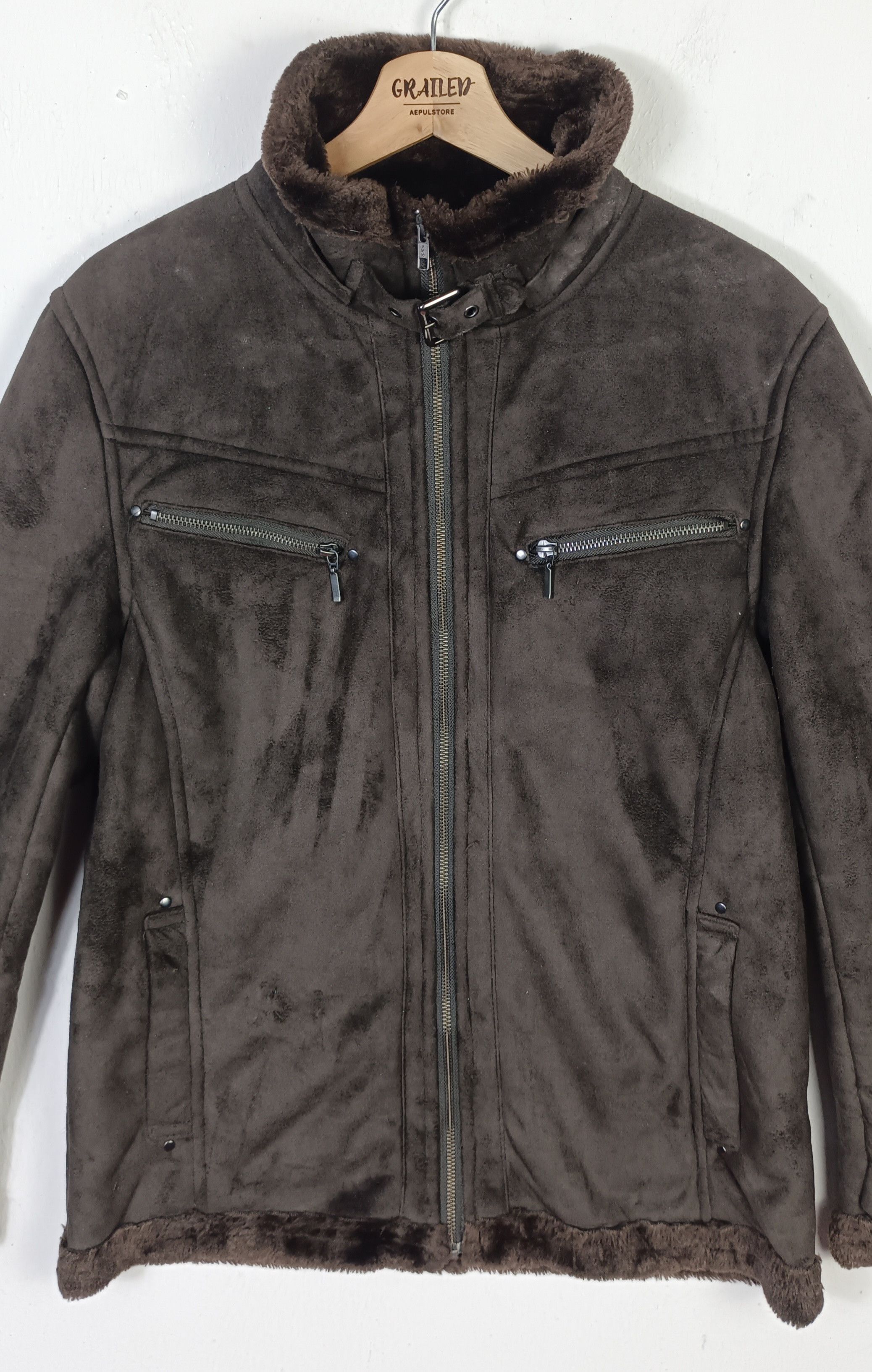 If Six Was Nine Roushatte Shell Garments Suede LGB Style Size US M / EU 48-50 / 2 - 4 Thumbnail