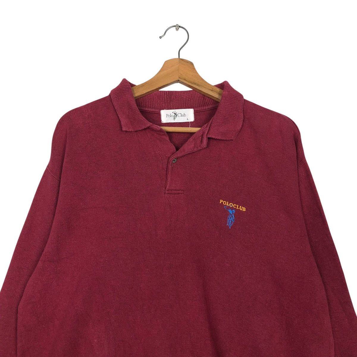 Japanese Brand 🔥VINTAGE SWEATSHIRT POLO CLUB SMALL PONY Size US L / EU 52-54 / 3 - 5 Thumbnail