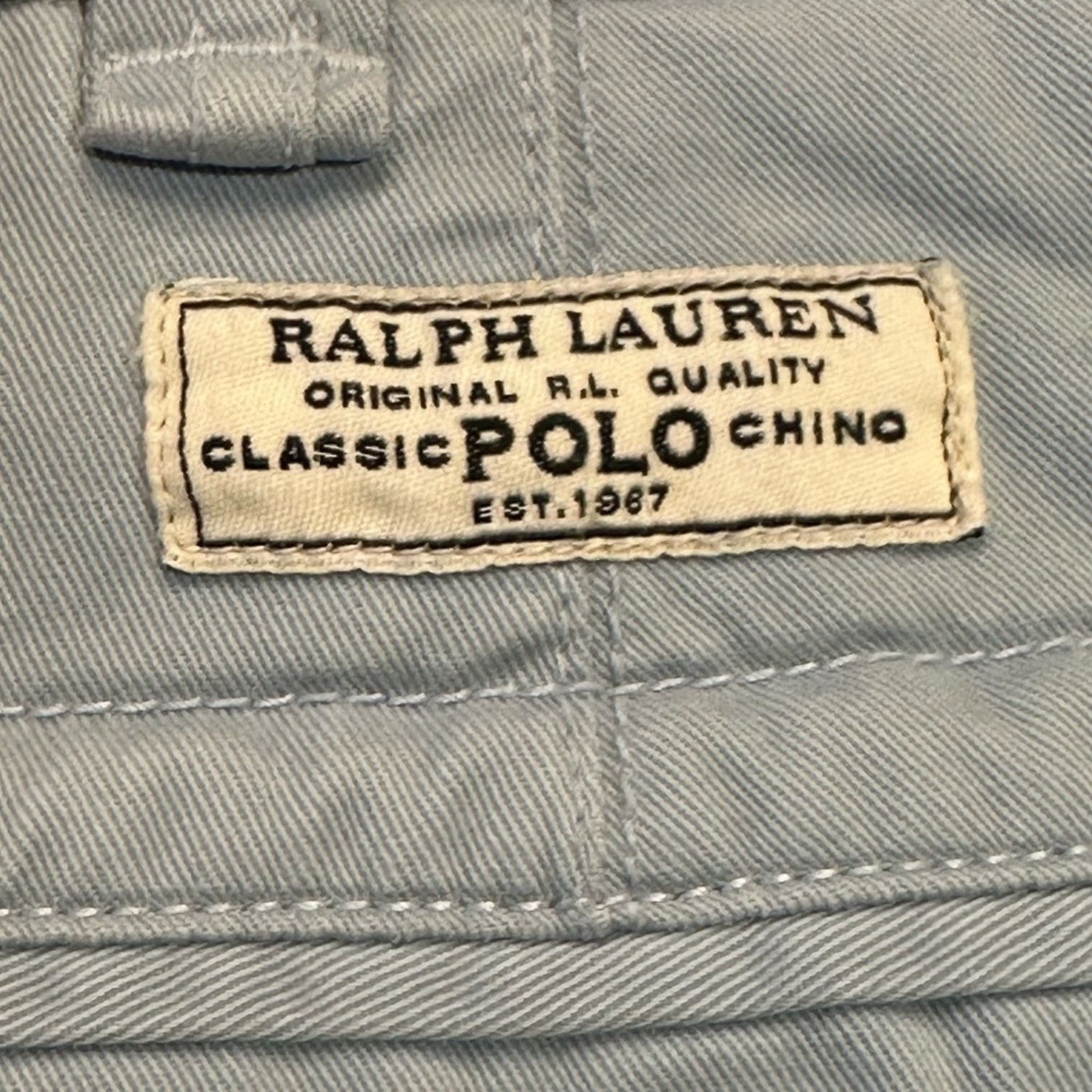Polo Ralph Lauren Polo Ralph Lauren Pastel Blue Cargo Shorts Sz 34 100% Cotton Size US 34 / EU 50 - 3 Thumbnail