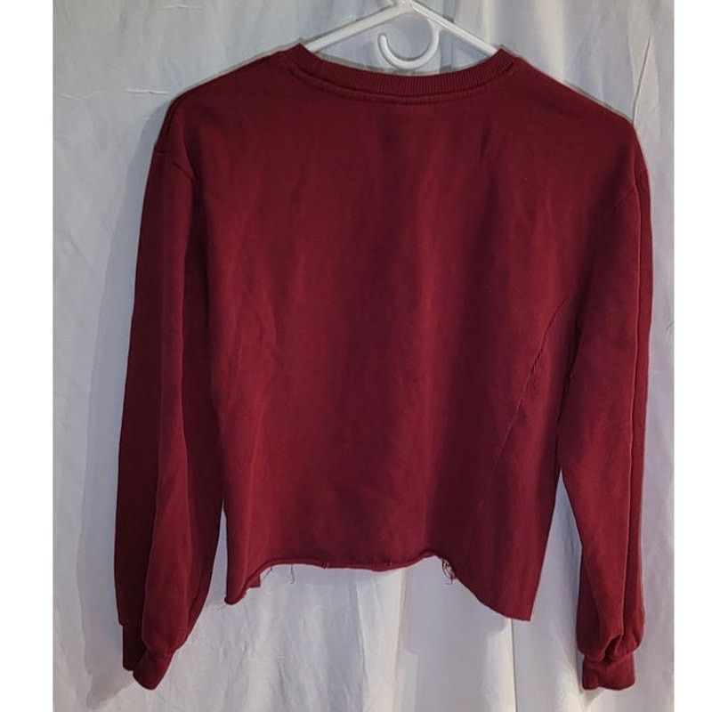 Disney Disney Juniors Mickey Mouse Cropped Sweatshirt Red Size M Size M / US 6-8 / IT 42-44 - 4 Thumbnail