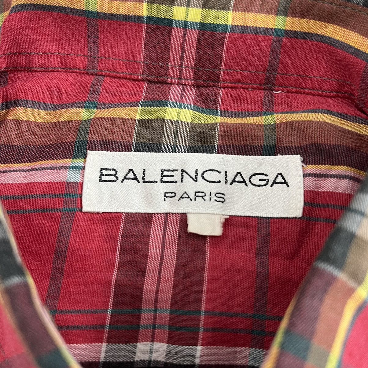 Balenciaga × Vintage Vintage Balenciaga Paris Long Shirt Size US L / EU 52-54 / 3 - 5 Thumbnail