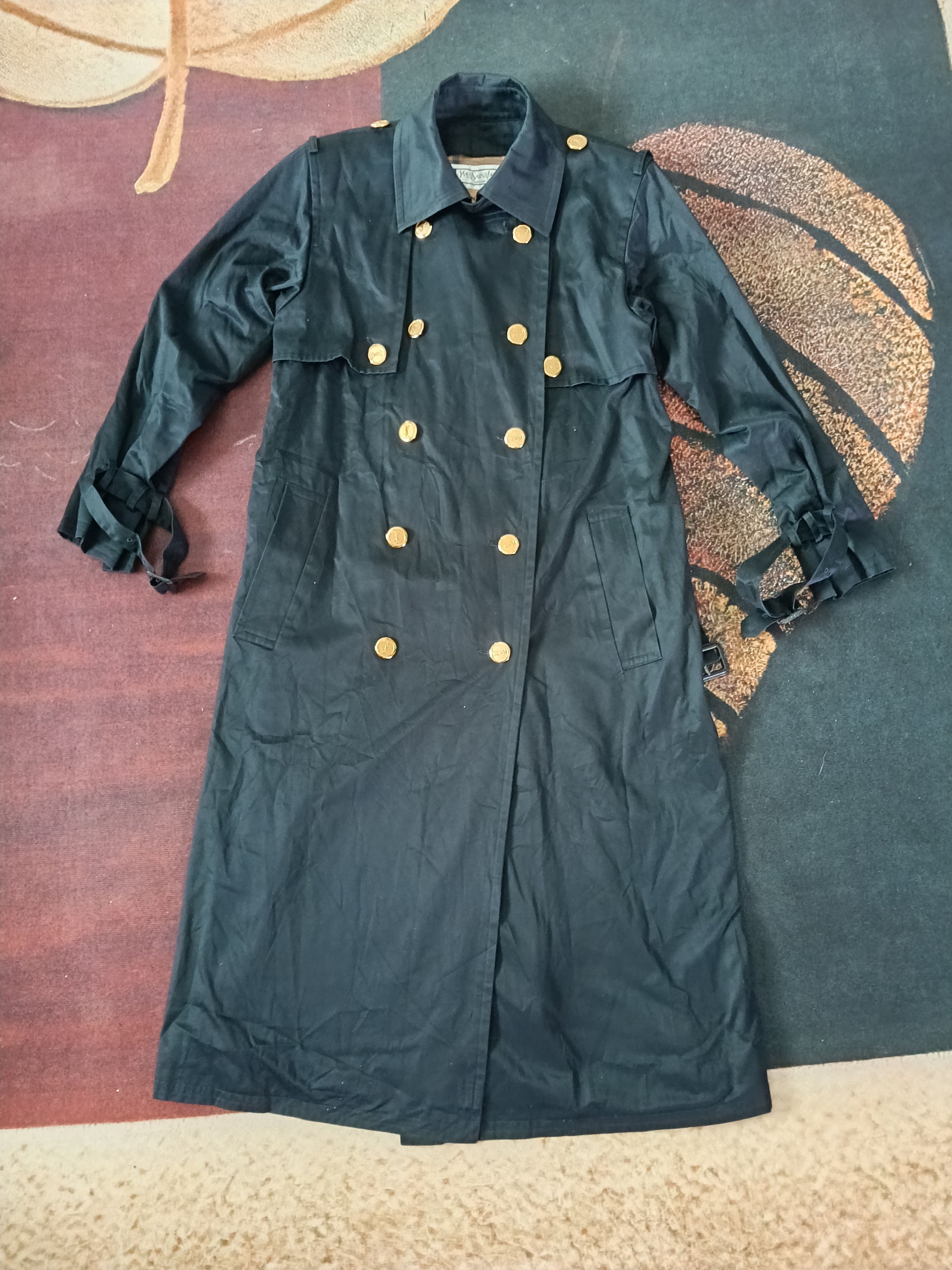 Yves Saint Laurent Vintage Yves Saint Laurent Long Jacket Size M / US 6-8 / IT 42-44 - 1 Thumbnail