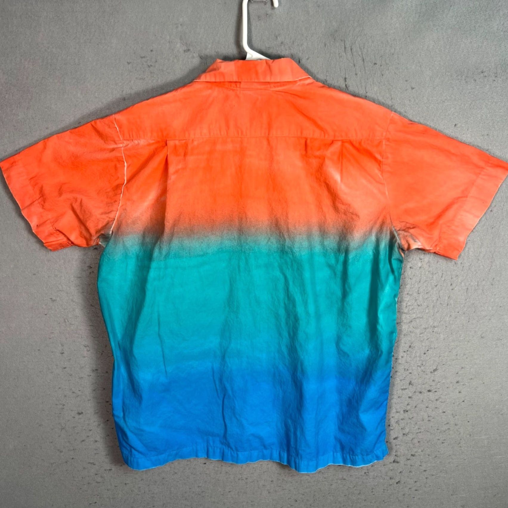 Vintage Mokuyobi Womens Medium Gradient Button-Up Shirt Oversized Size M / US 6-8 / IT 42-44 - 2 Thumbnail