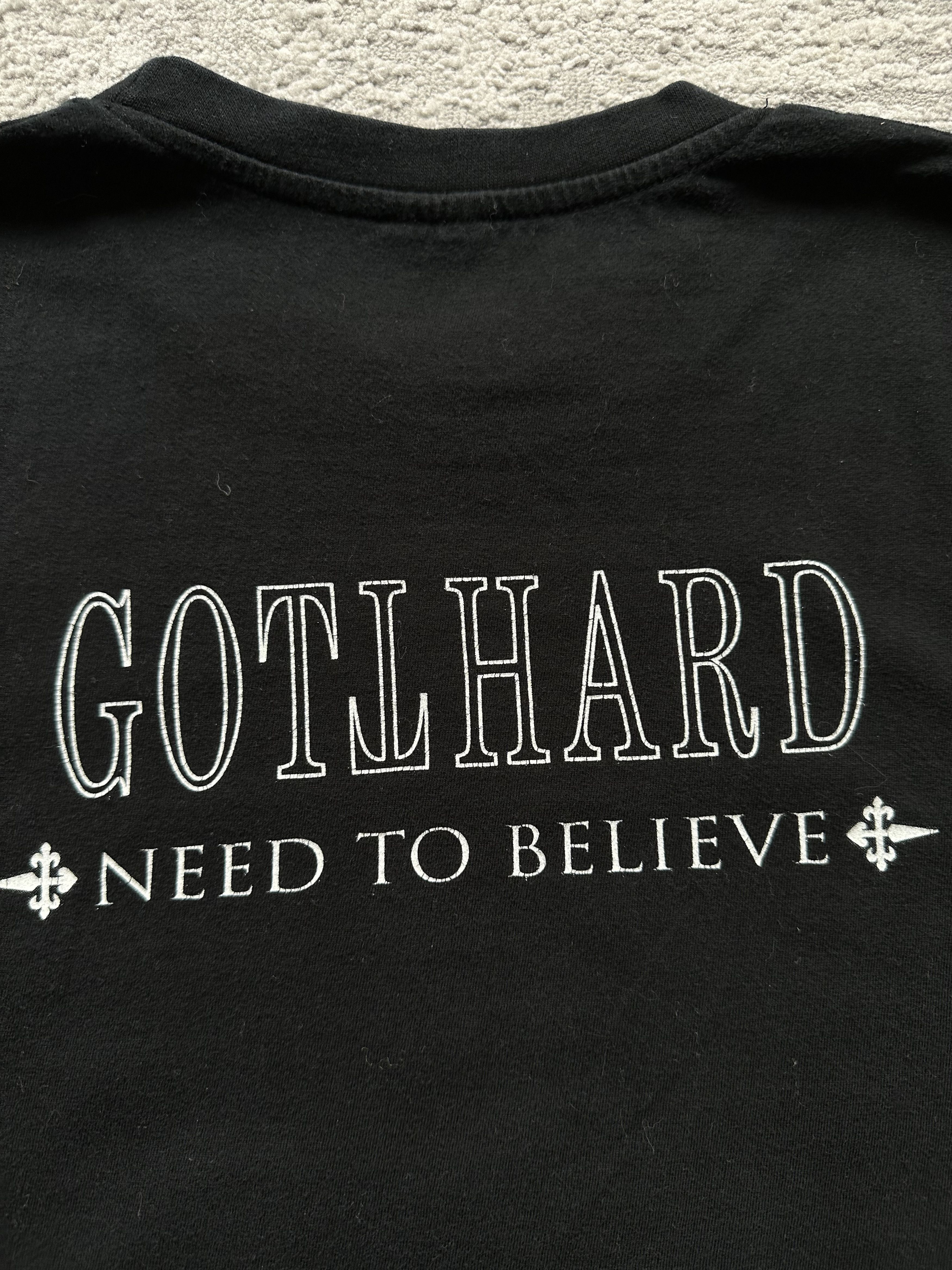 Band Tees Gotthard vintage t shirt Size US XL / EU 56 / 4 - 6 Thumbnail