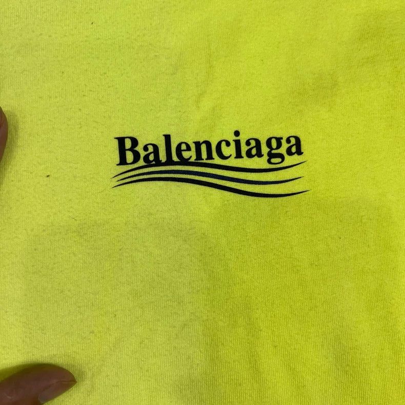 Balenciaga Balenciaga Wave Short Sleeve T-Shirt Size S Size US S / EU 44-46 / 1 - 4 Thumbnail