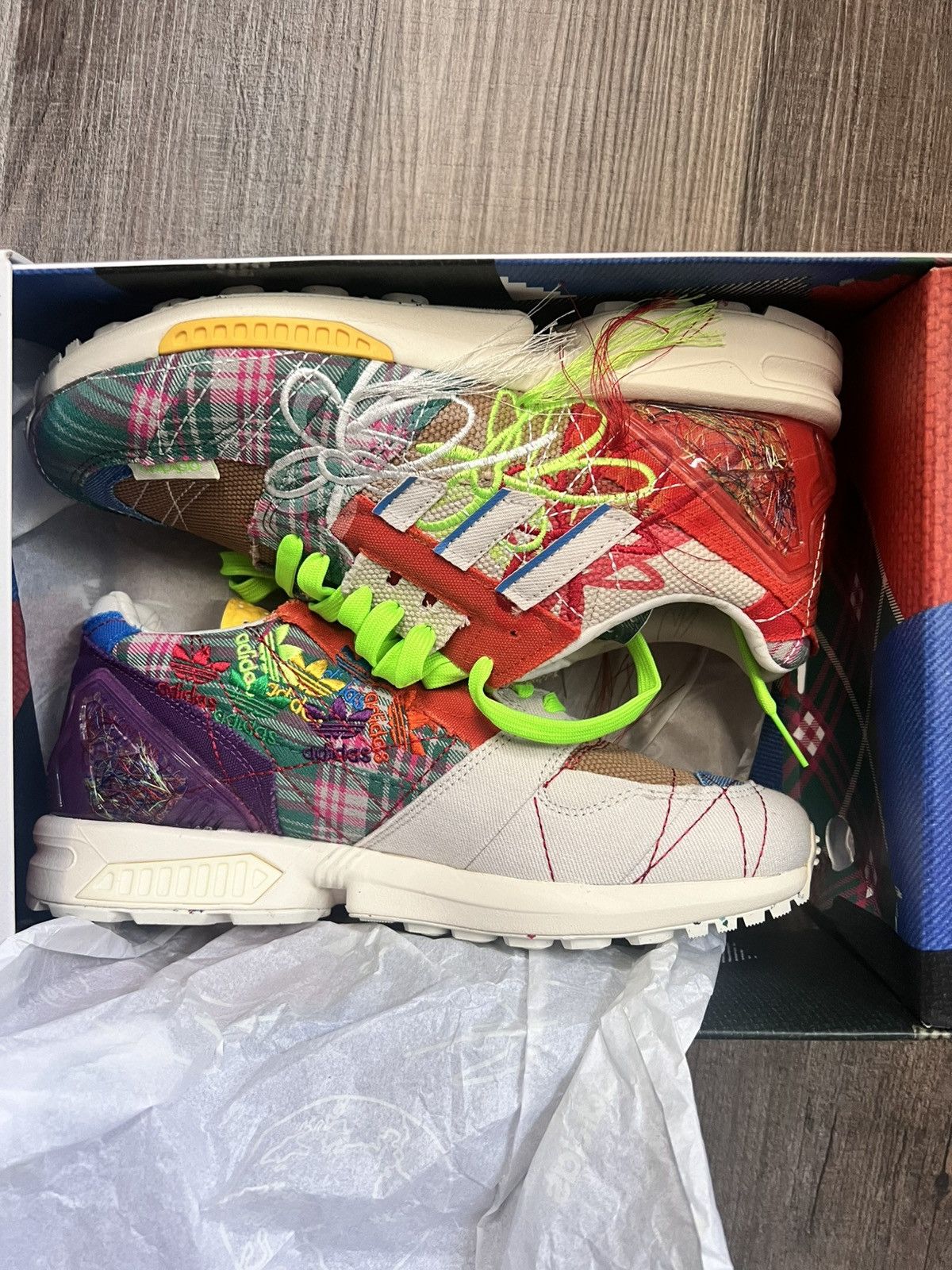 Adidas Adidas ZX8000 Sean Wotherspoon Super Earth Size US 7 / EU 40 - 2 Thumbnail