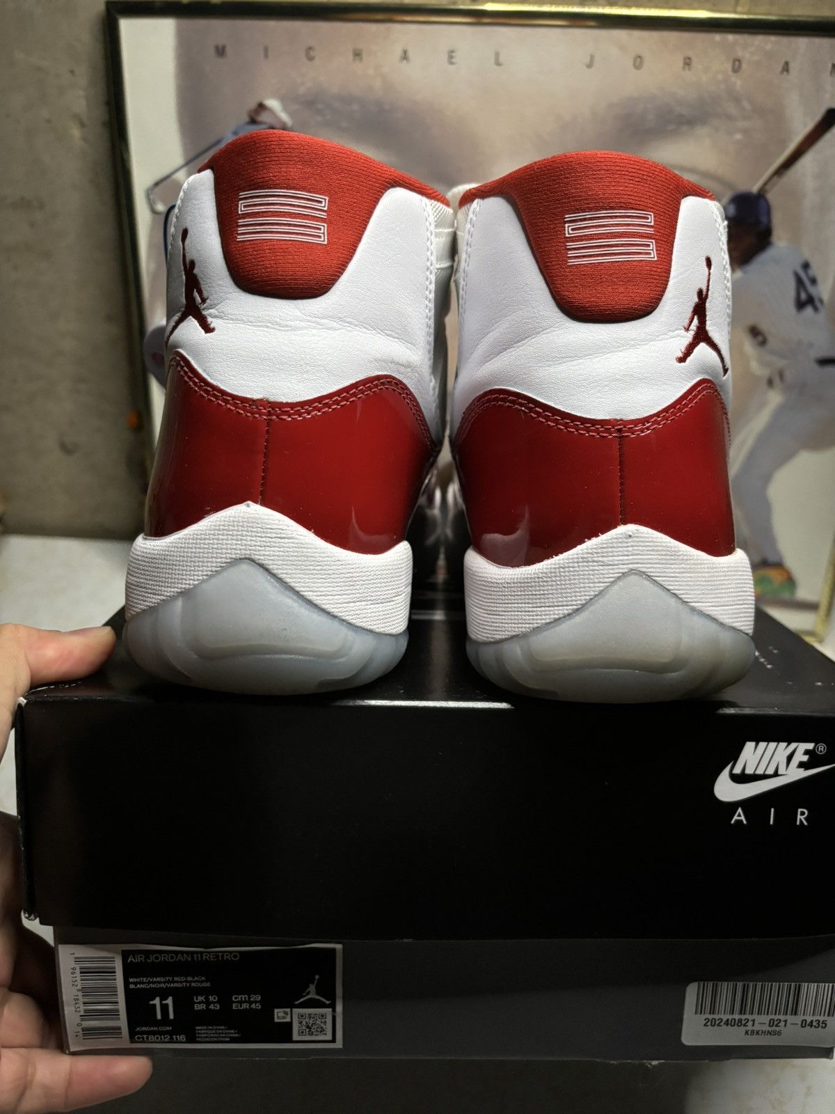 Jordan Brand Air Jordan 11 Retro Cherry Size US 11 / EU 44 - 7 Thumbnail