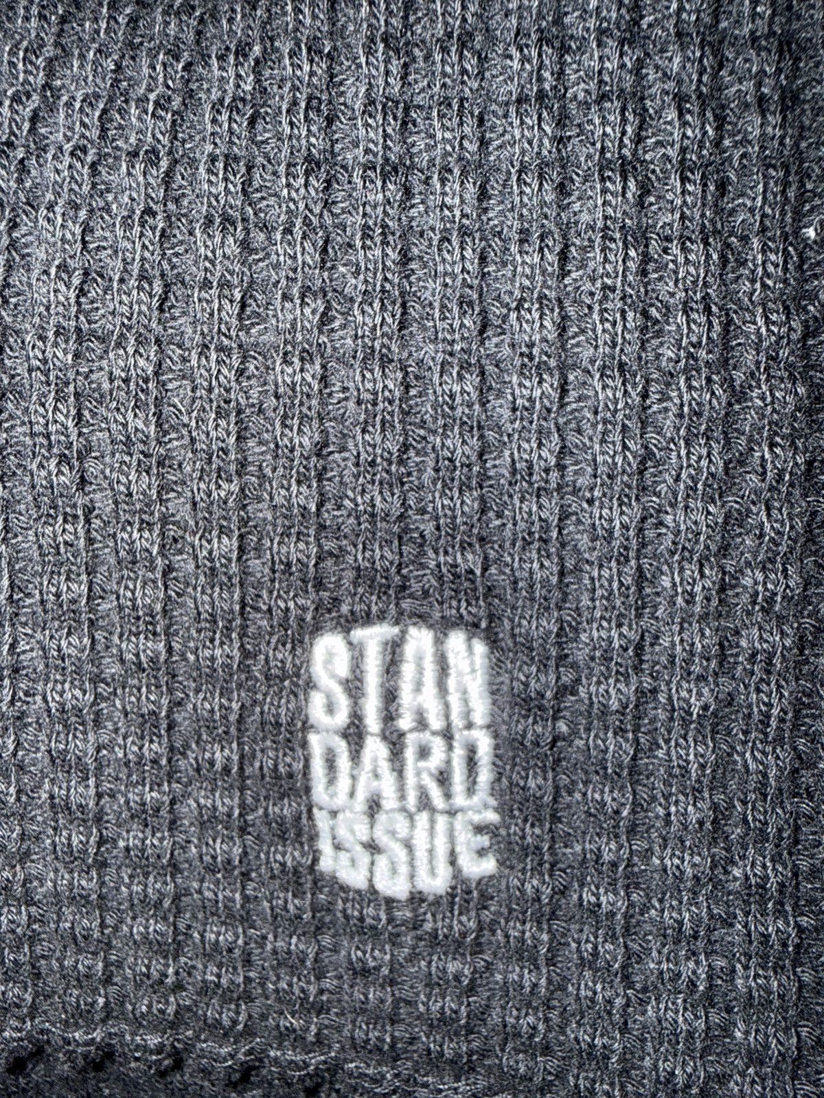 Pleasures Pleasures x Standard Issue Waffle Knit Embroidered Sweater Size US M / EU 48-50 / 2 - 3 Thumbnail
