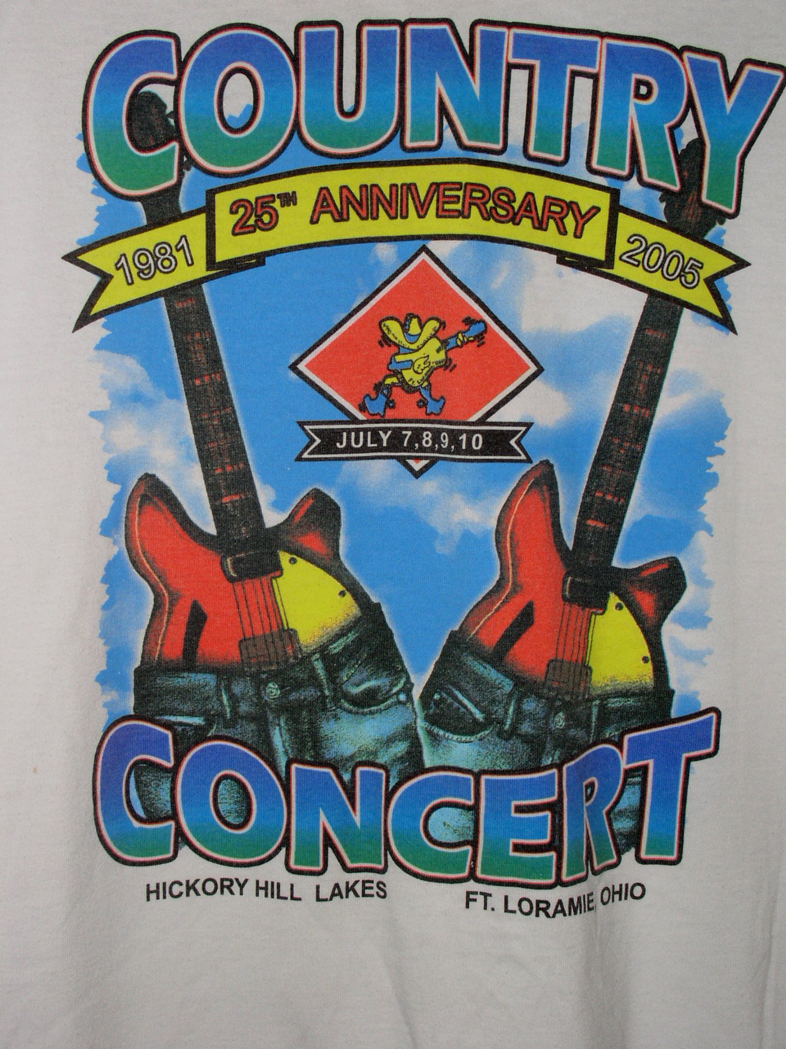 Hanes Brad Paisley Concert Shirt 2005 Country Concert Fort Loramie Size US XXL / EU 58 / 5 - 3 Thumbnail