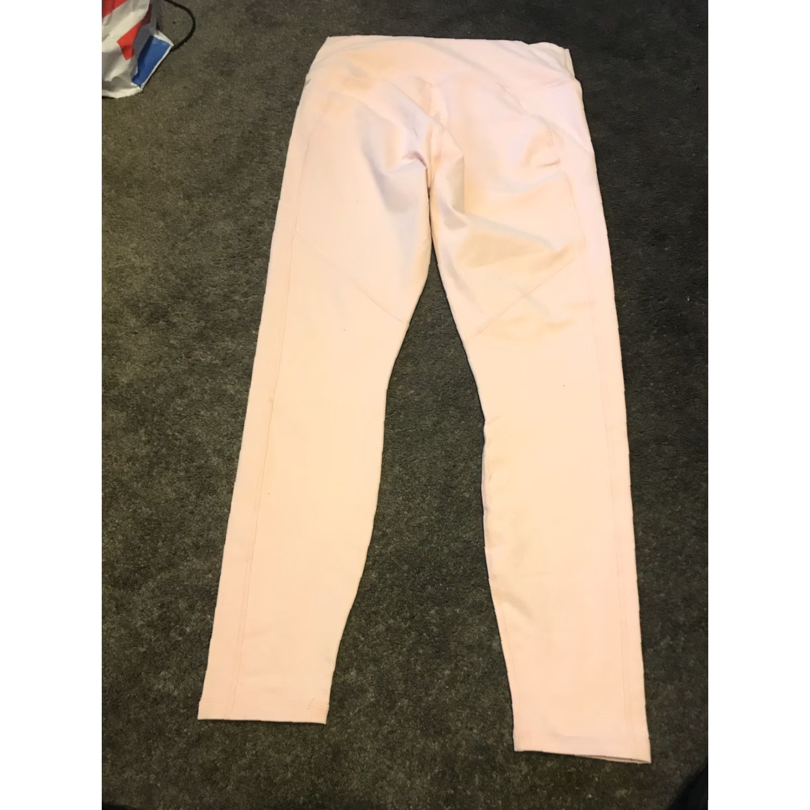 Fabletics Fabletics Leggings Pants Pink PowerHold Mid Rise L Womens Pulled On Stretch Activewear Size 36" / US 14 / IT 50 - 4 Thumbnail