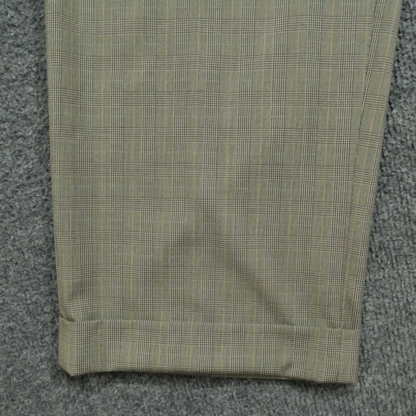Ralph Lauren VINTAGE Ralph Lauren Pants Dress Pants Plaid Mens 38x29 Blue Tan Brown Black 包装 Size US 38 / EU 54 - 3 Thumbnail