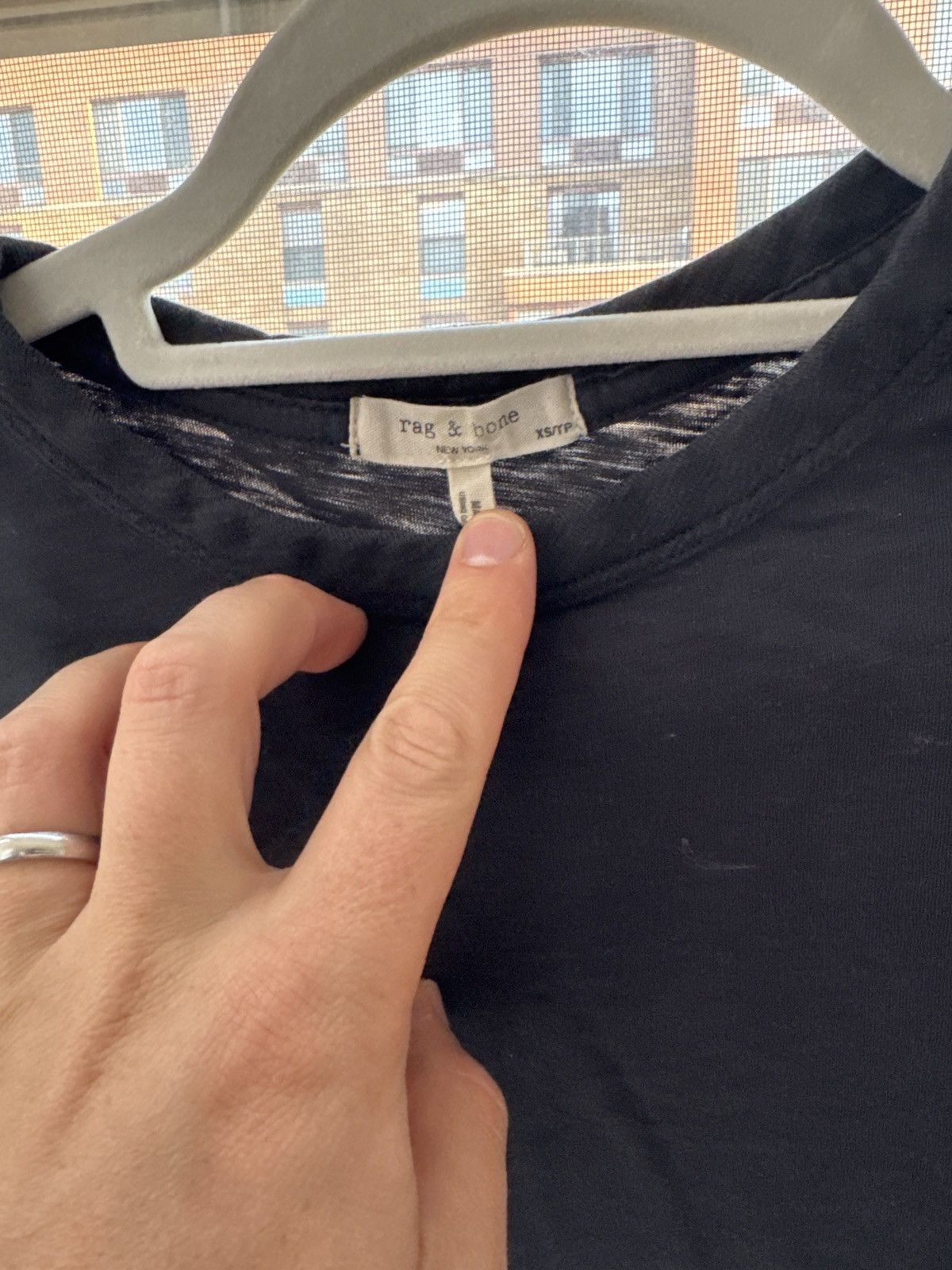 Rag & Bone Soft t shirt, black rag & bone Size XS / US 0-2 / IT 36-38 - 3 Thumbnail