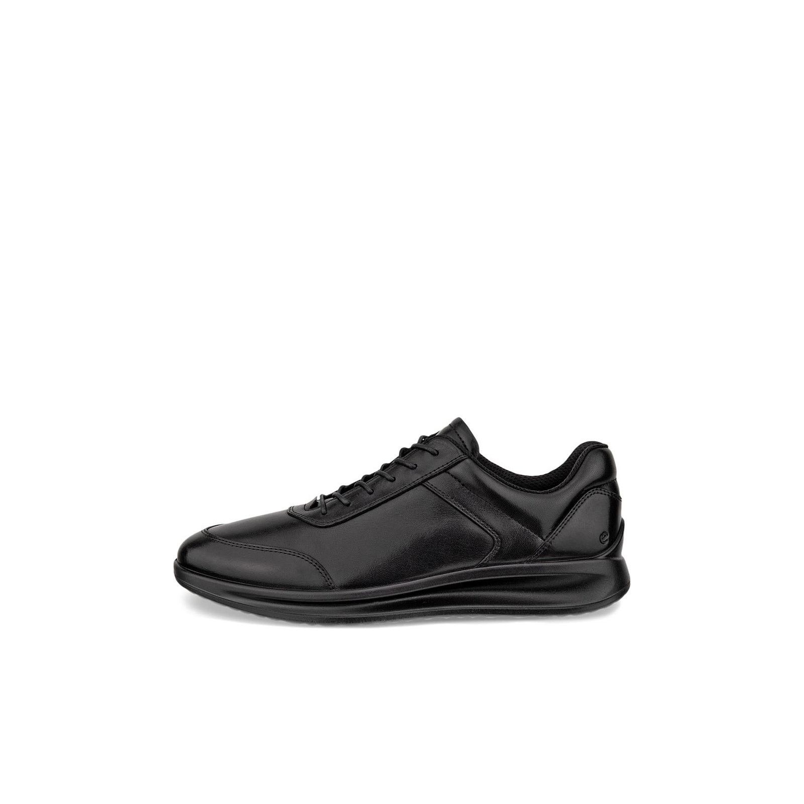 Ecco ECCO MEN'S 47 AQUET LEATHER SHOE BLACK NIB 20712401001 Size US 15 / EU 48 - 2 Thumbnail