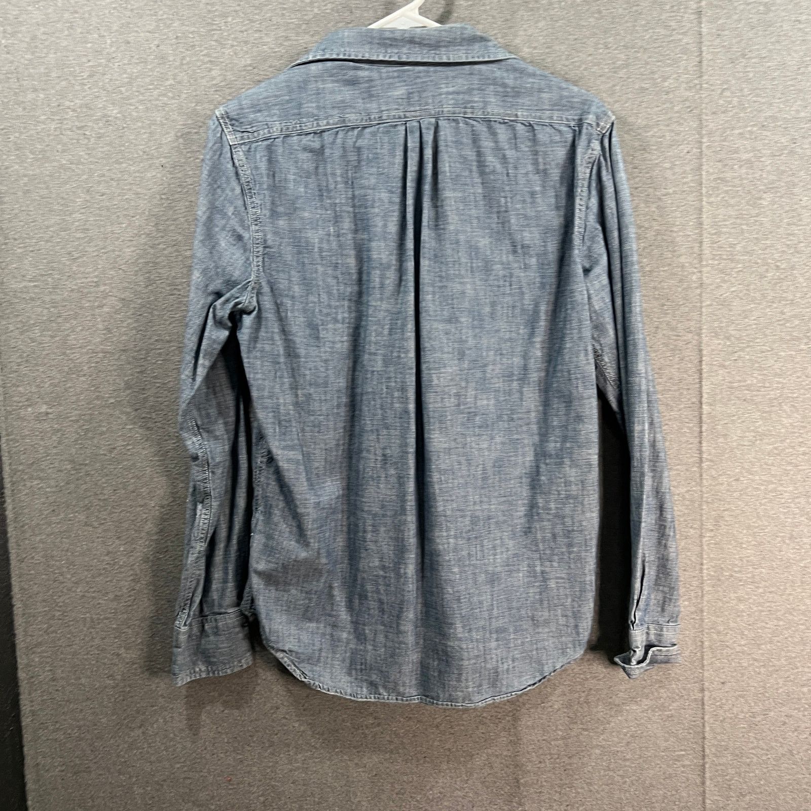 Old Navy Old Navy Men's Long-sleeve Button-up Shirt Blue Size Small Size US S / EU 44-46 / 1 - 2 Thumbnail