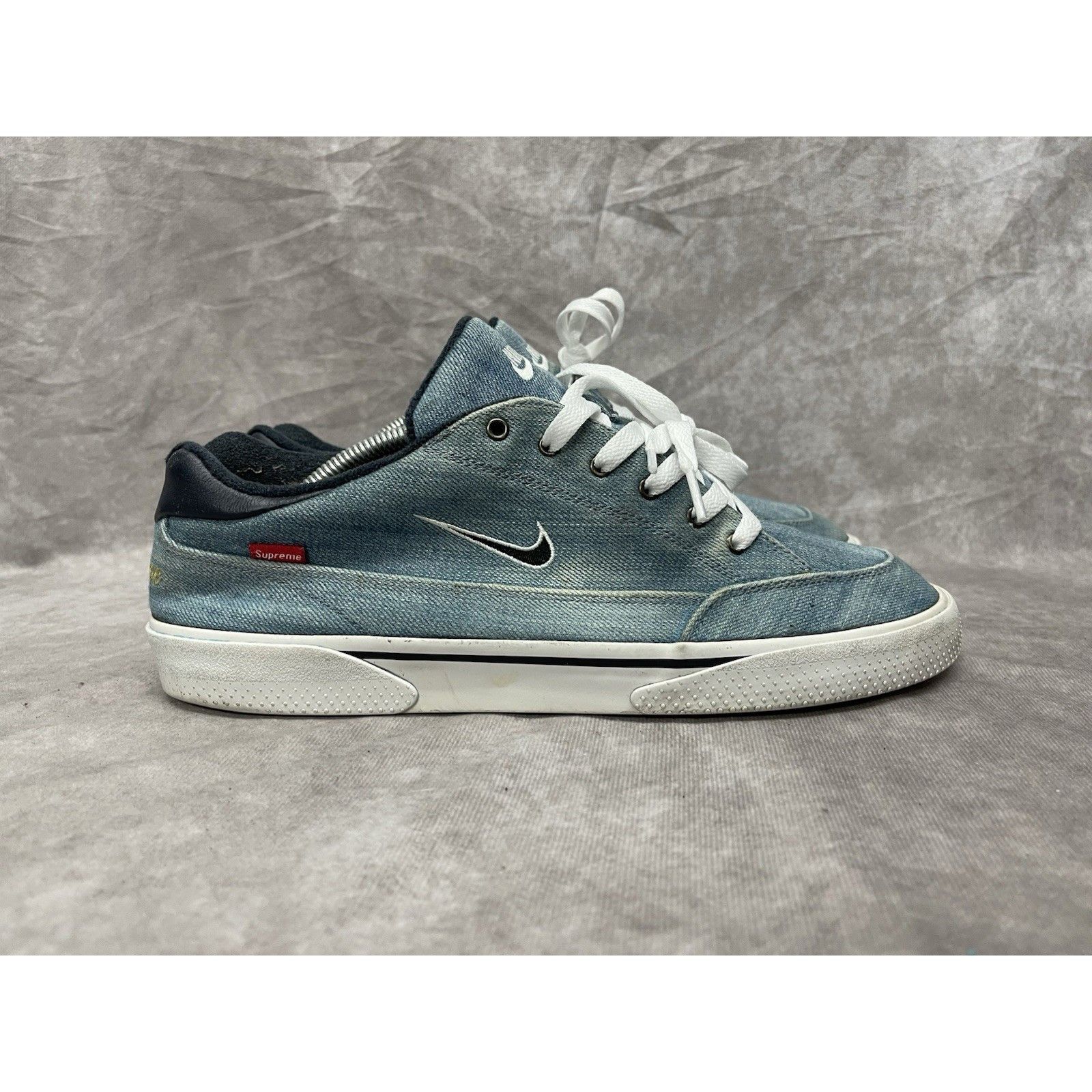 Nike Nike SB x Supreme GTS QS Denim Blue Shoes 2015 Men's Size 10 Size US 10.5 / EU 43-44 - 2 Thumbnail