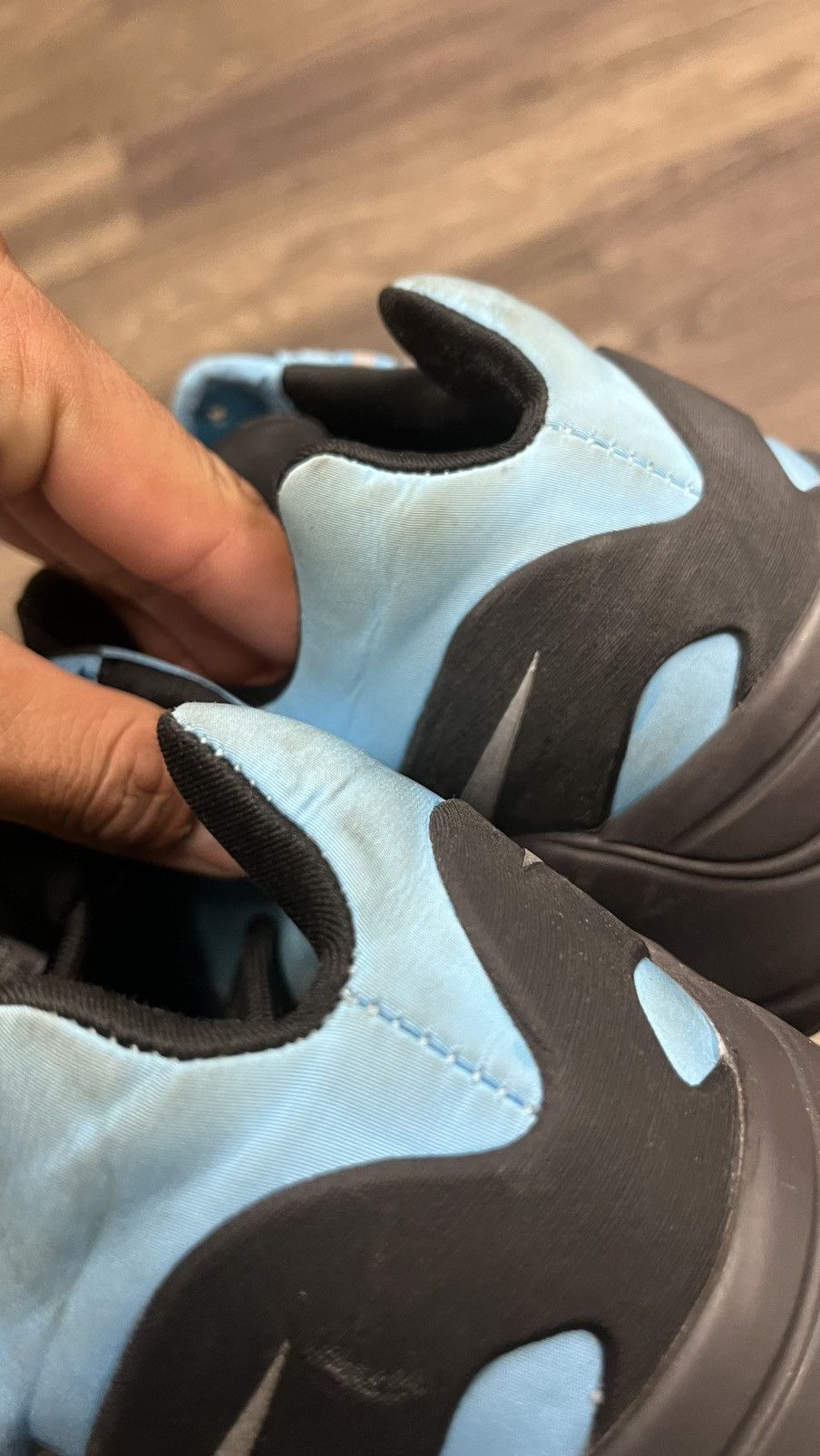 Adidas Adidas Yeezy Boost 700 MNVN “Bright Cyan” 2021 Size US 12.5 / EU 45-46 - 8 Thumbnail