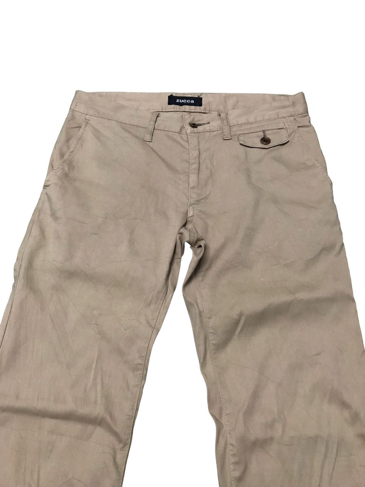 Issey Miyake × Zucca Issey Miyake by Zucca Khaki Pants Size US 32 / EU 48 - 2 Thumbnail
