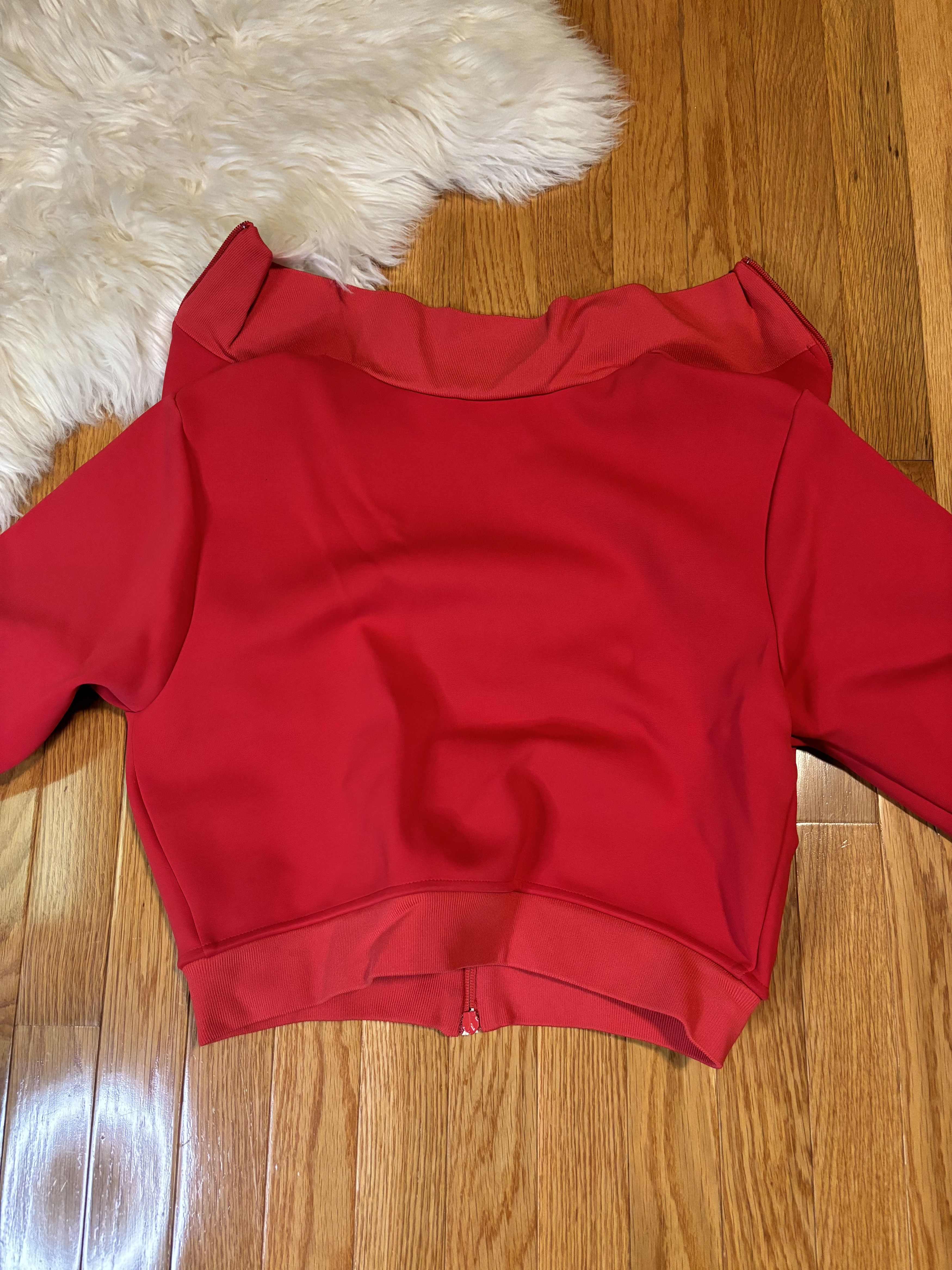 Balenciaga FW16 RED SWING JACKET Size US S / EU 44-46 / 1 - 4 Thumbnail