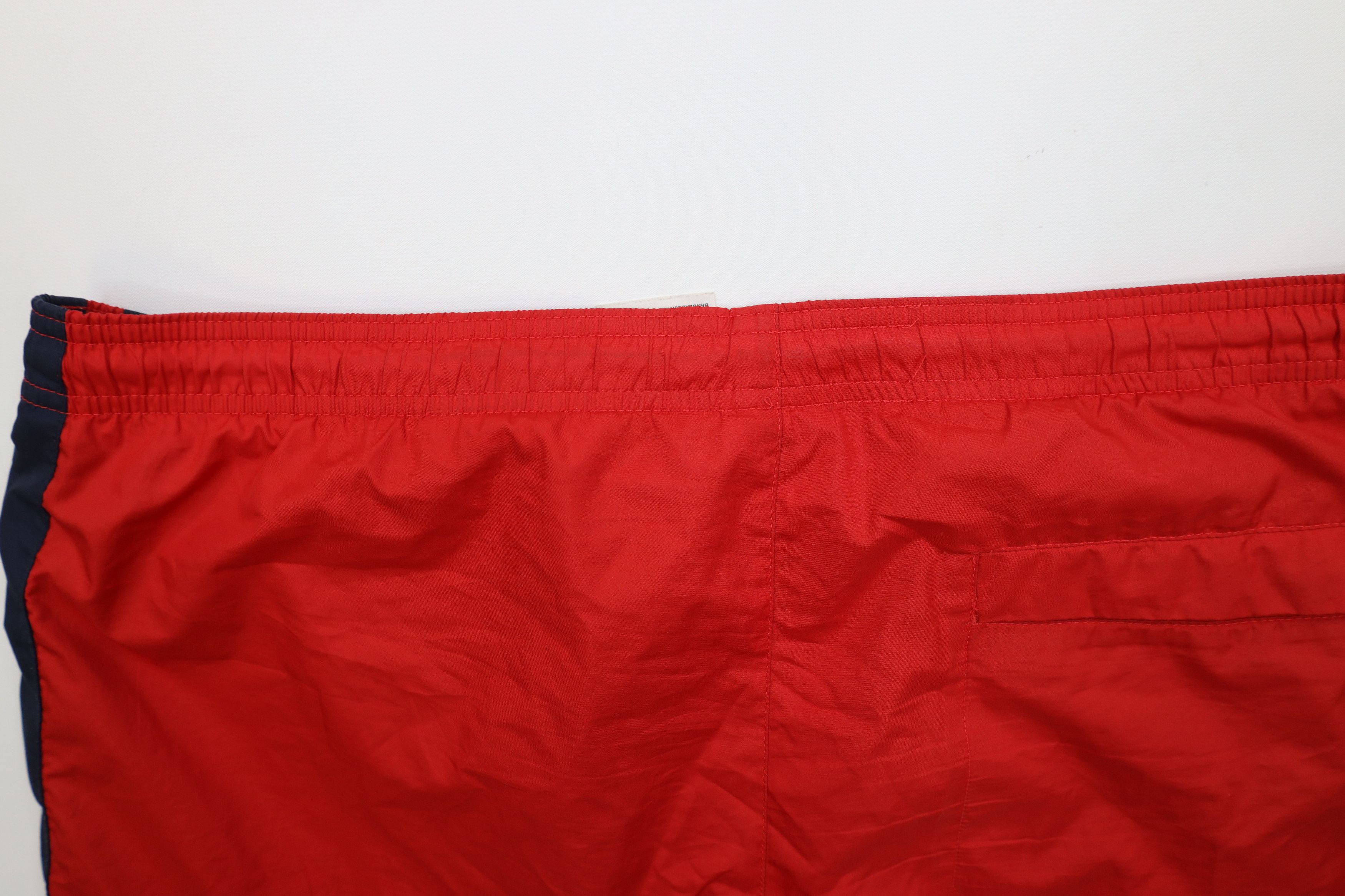 Nike AS IS Vintage Y2K Nike Mini Swoosh Striped Lined Shorts Size US 34 / EU 50 - 13 Thumbnail