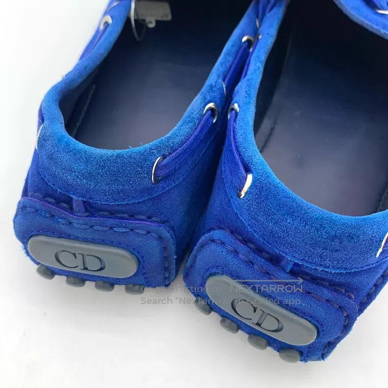 Dior Dior Dark blue strap design casual flat single shoes bean Size US 8.5 / EU 41-42 - 8 Thumbnail