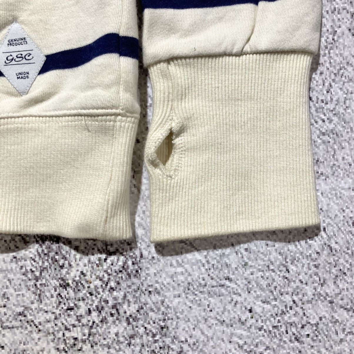 go slow caravan 2000s Go Slow Caravan Striped Unique Hoodie Kapital Style Size US L / EU 52-54 / 3 - 7 Thumbnail