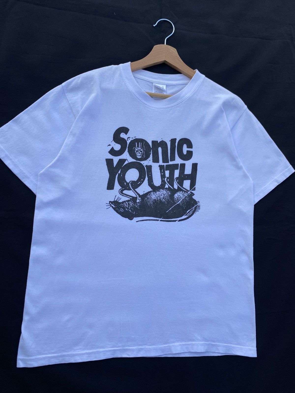 Band Tees Rare Vintage Sonic Youth "Rat" Band Tees Size US M / EU 48-50 / 2 - 5 Thumbnail