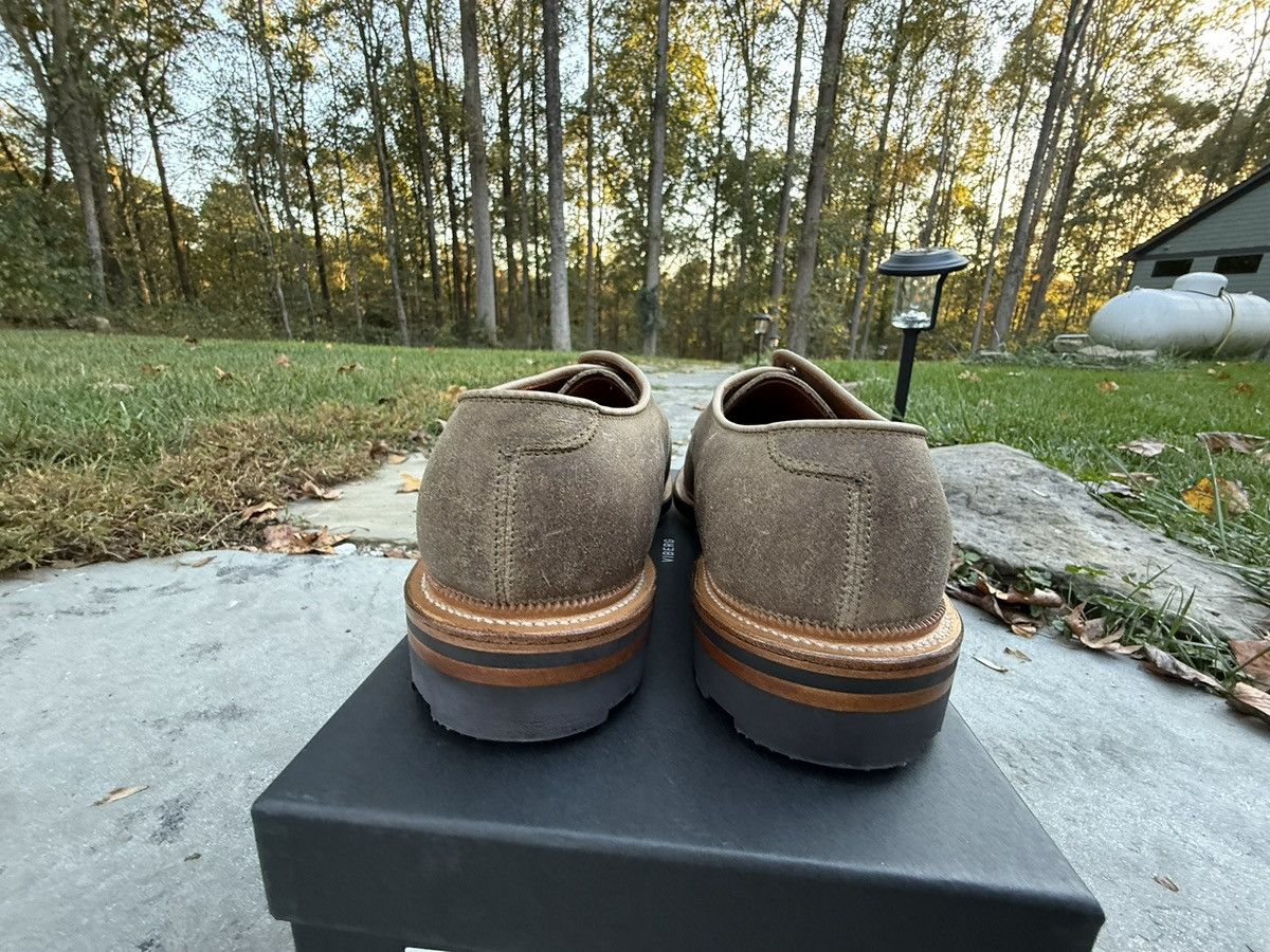 Viberg Rockland Blucher CFS Natural Waxed Commander
