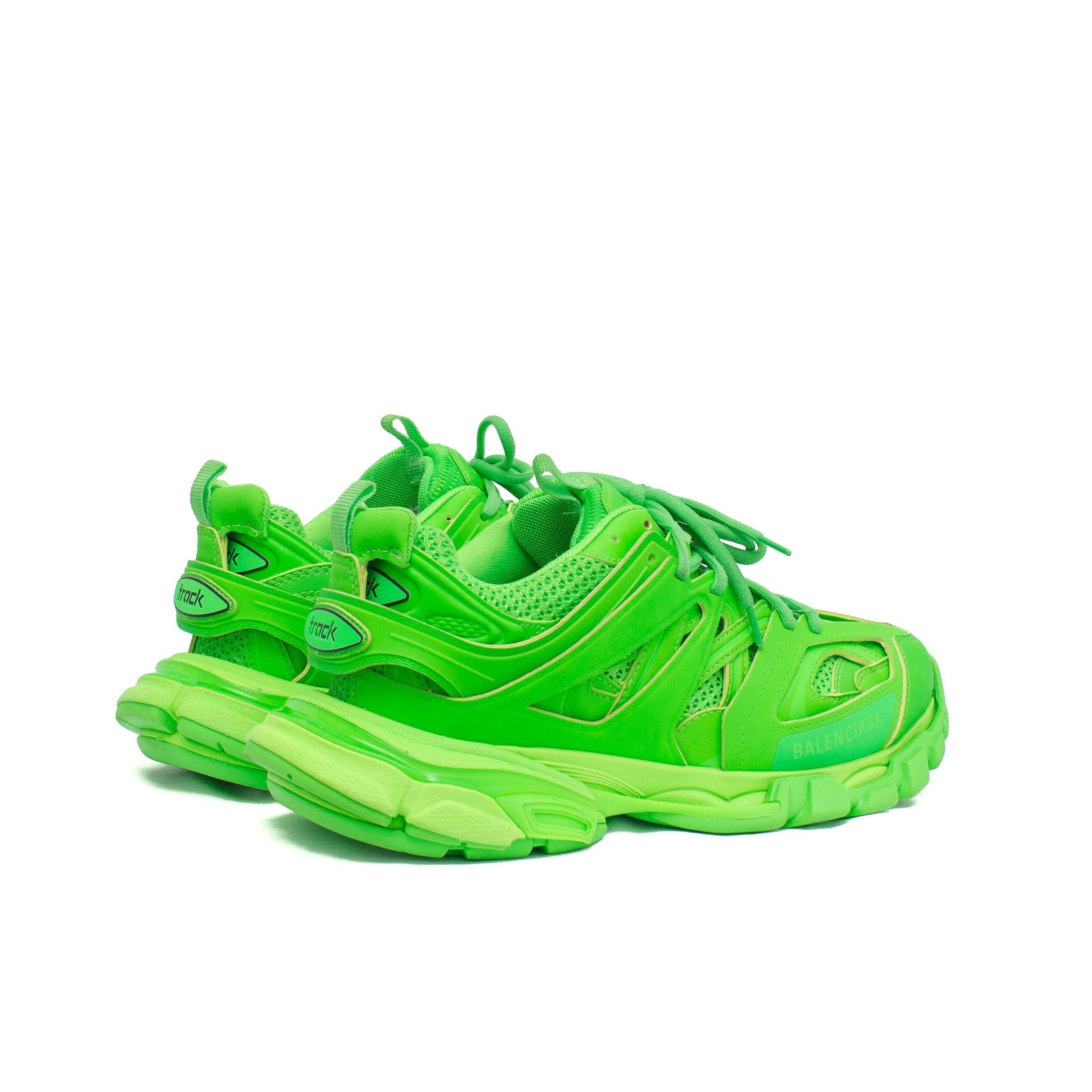 Balenciaga 995$ Balenciaga Track Sneakers Fluo Green 542023Size 40/US7 Size US 10 / IT 40 - 3 Thumbnail
