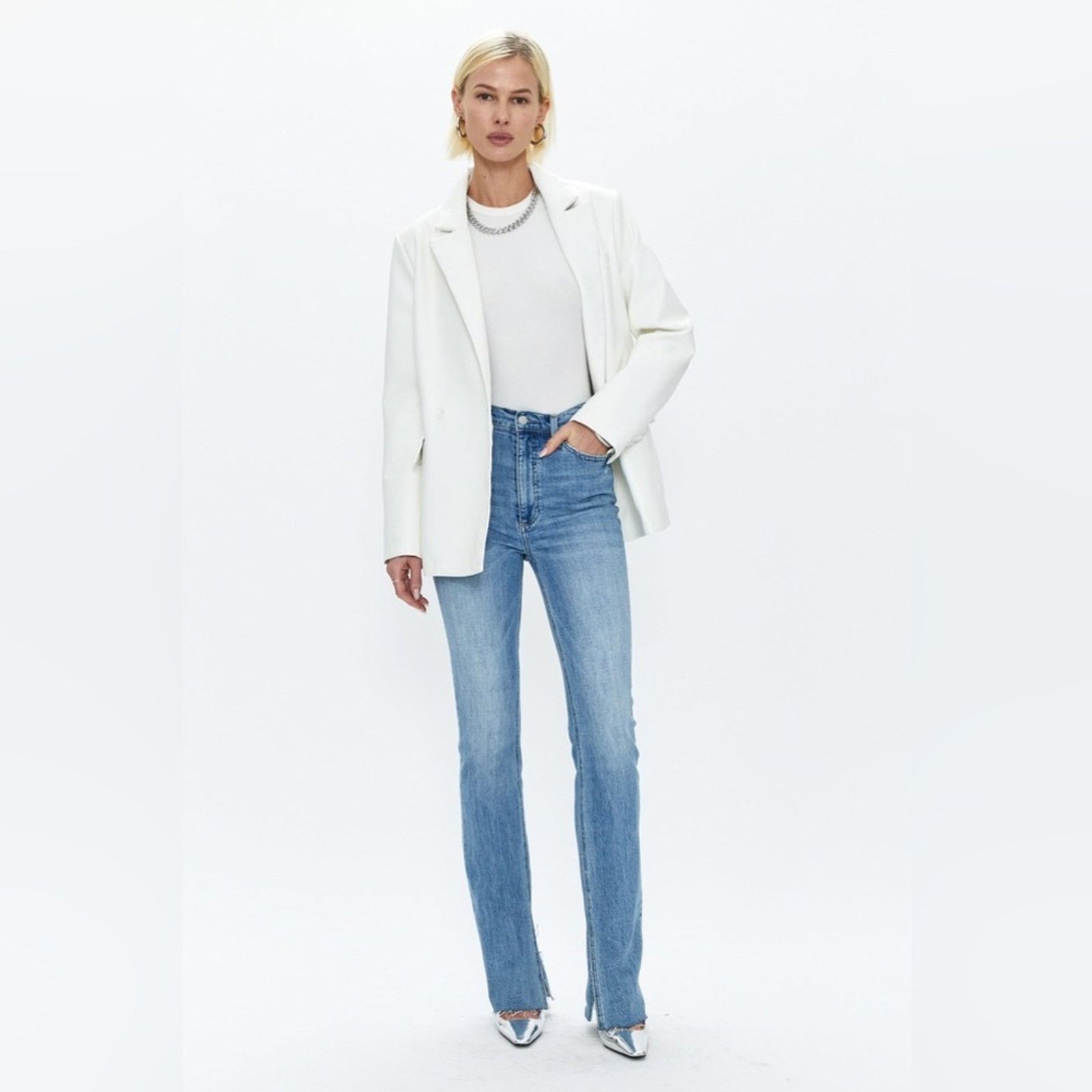 Pistola Pistola COLLEEN HIGH RISE SLIM BOOT GRAMERCY Jeans 32 Size 32" / US 10 / IT 46 - 1 Thumbnail