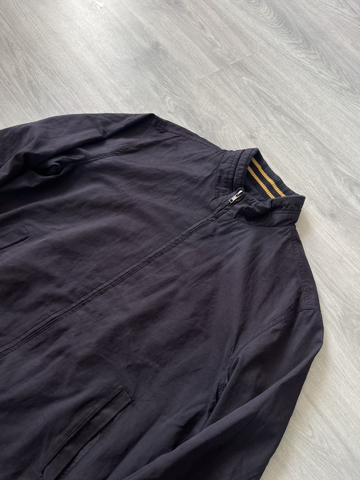 Alexander McQueen Alexander Mcqueen 1990’s Faded Yellow Stripe Work Jacket Size US M / EU 48-50 / 2 - 2 Thumbnail