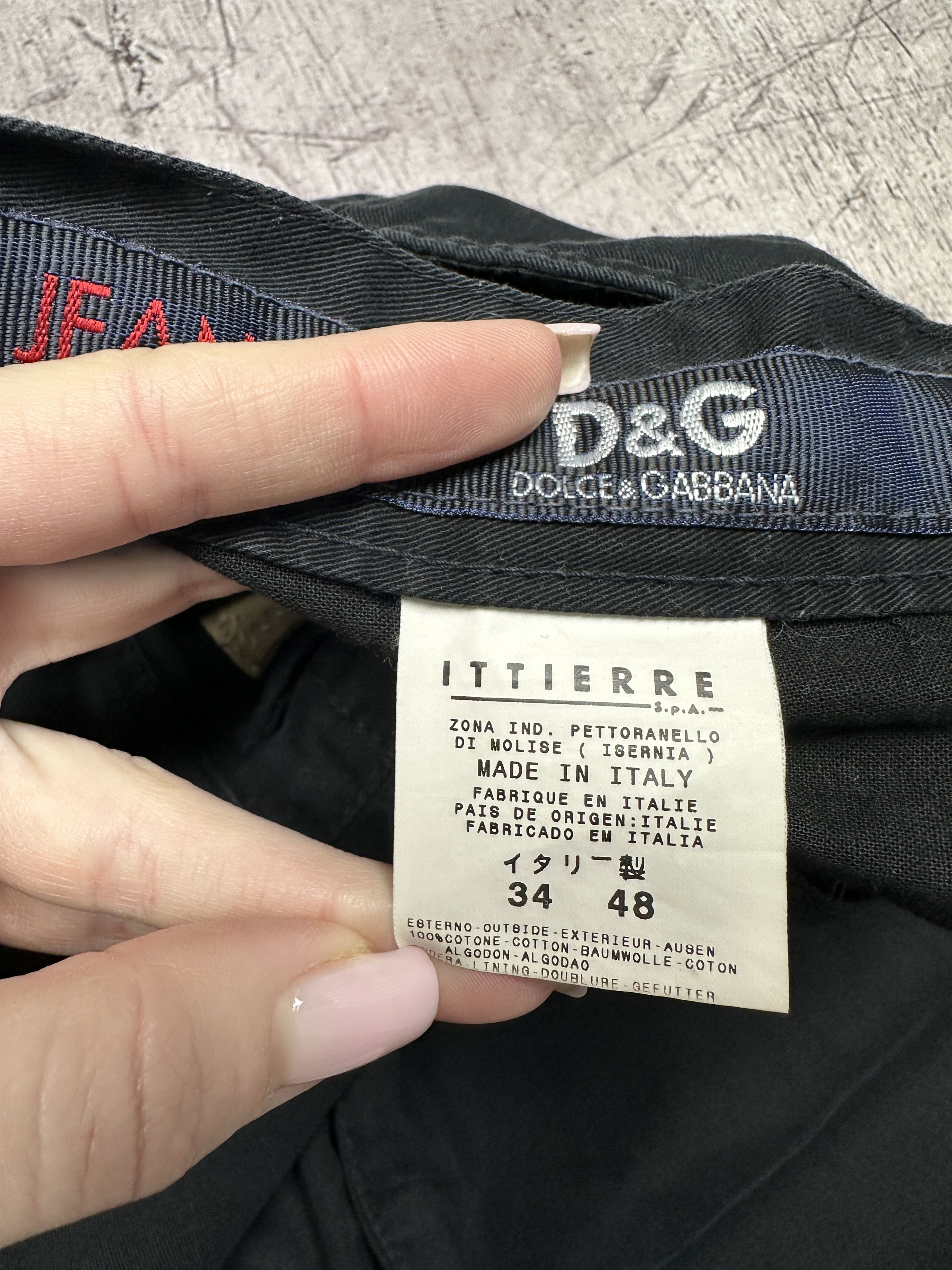 Dolce & Gabbana Dolce & Gabbana Vintage Mens Denim Pants Jeans Size US 34 / EU 50 - 8 Thumbnail