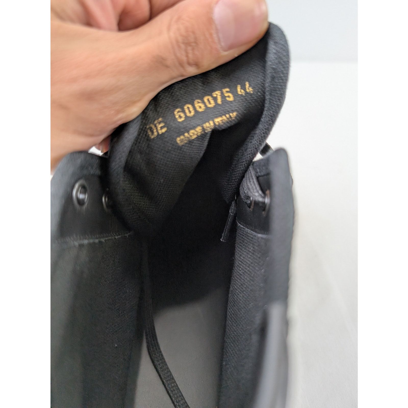 Saint Laurent Paris o1rshd1 High Top Sneakers in Black 44 Size US 11 / EU 44 - 17 Thumbnail