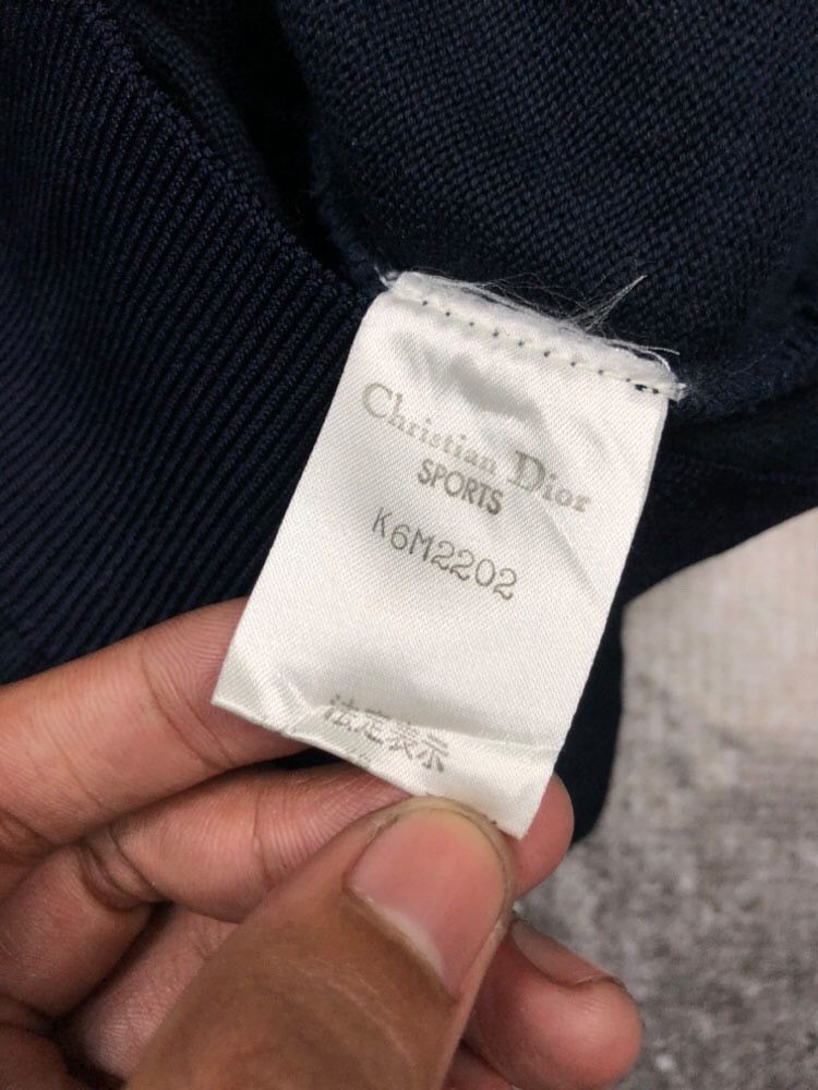 Christian Dior Monsieur × Dior × Vintage Vintage Christian Dior Knit Vest Size US S / EU 44-46 / 1 - 6 Thumbnail