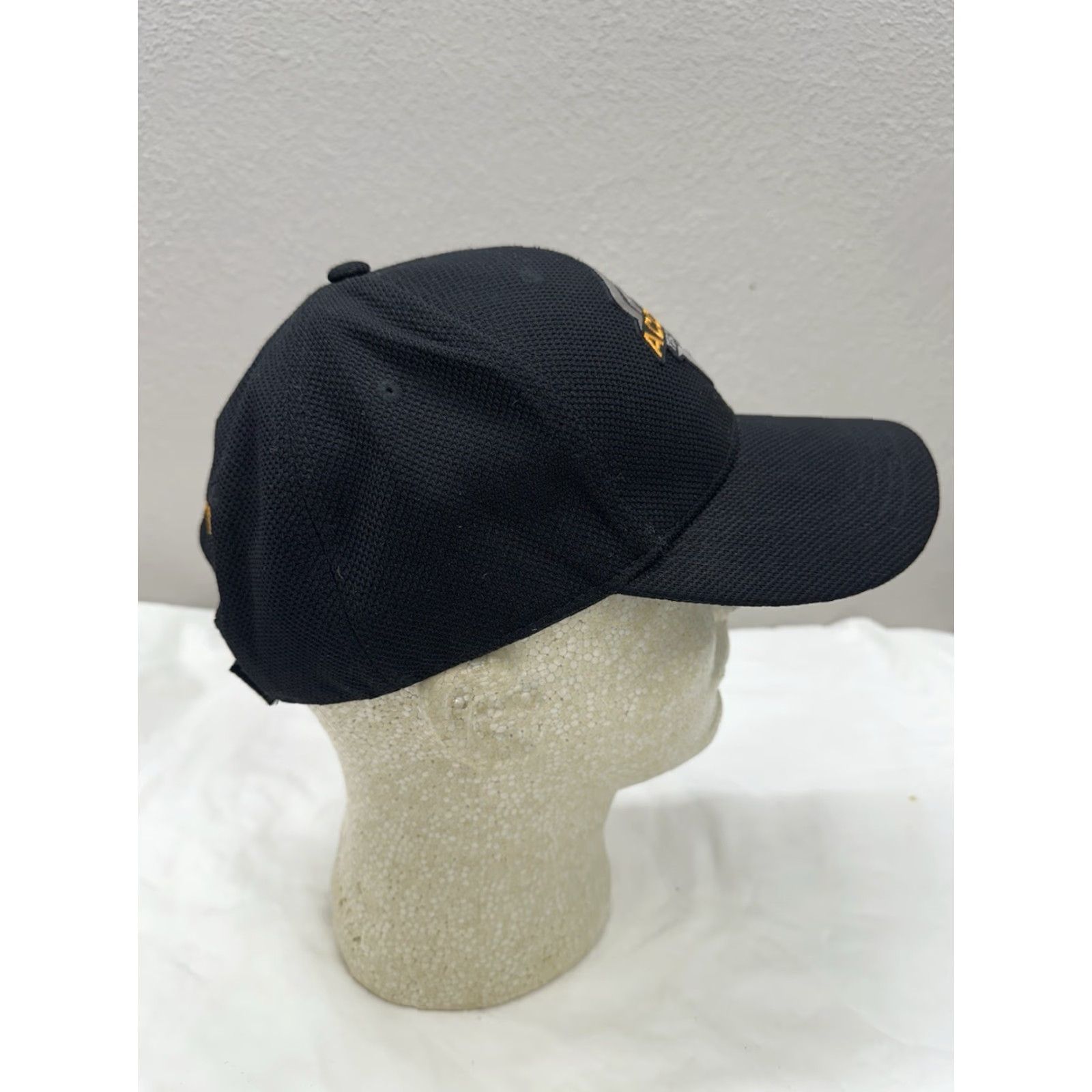 Logo 7 Unbranded Baseball Cap Black Embroidered Logo Adjustable Hat Men 90s Outdoor Casual Front Adjustable Size ONE SIZE - 6 Thumbnail
