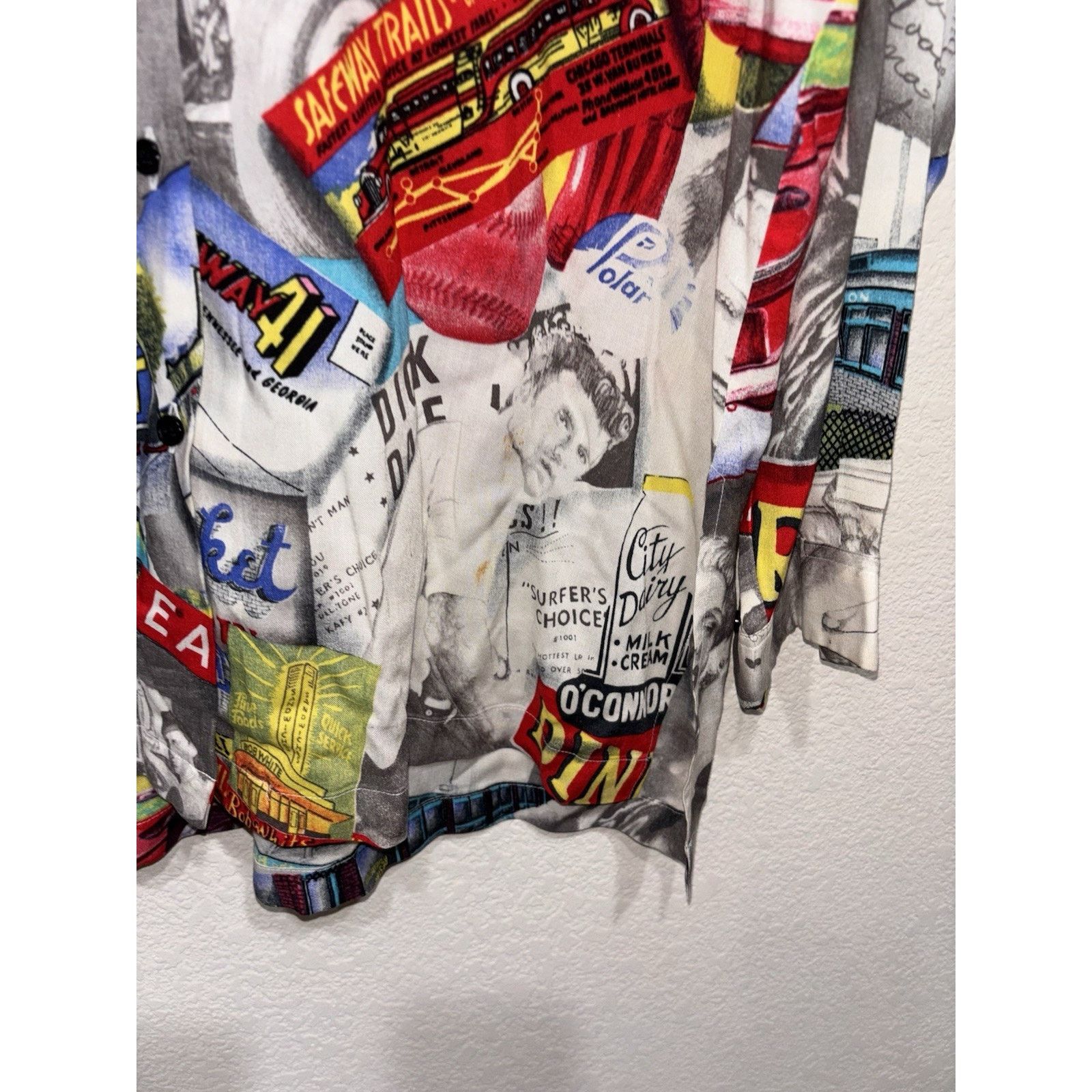 Island Shores Vintage Island Moon Shirt Dick Dale Retro Rare 80s Medium Size US M / EU 48-50 / 2 - 7 Thumbnail