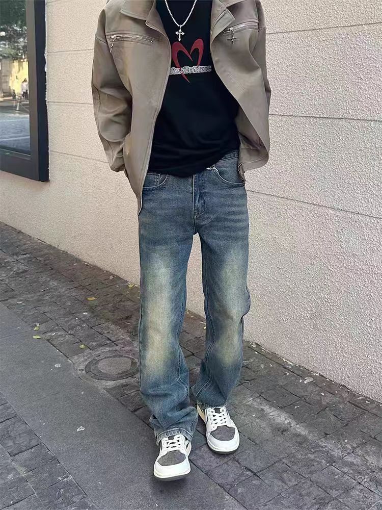 Japanese Brand × Vintage Vintage Street Washed and Aged Loose Casual Jeans Size US 32 / EU 48 - 4 Thumbnail