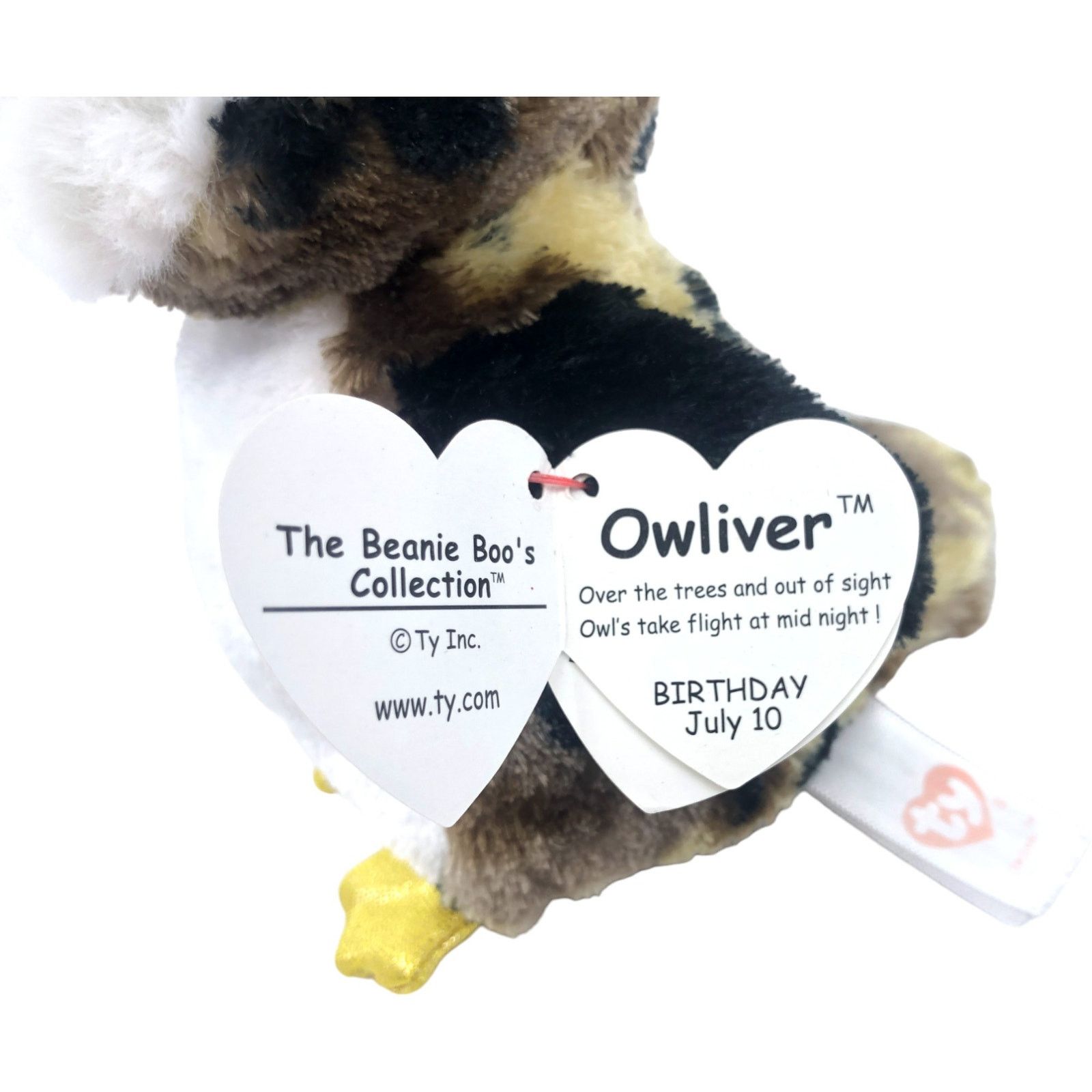 Other TY Owliver the Owl 2014 Blue Plush Stuffed Animal w/ Tags Size ONE SIZE - 6 Thumbnail