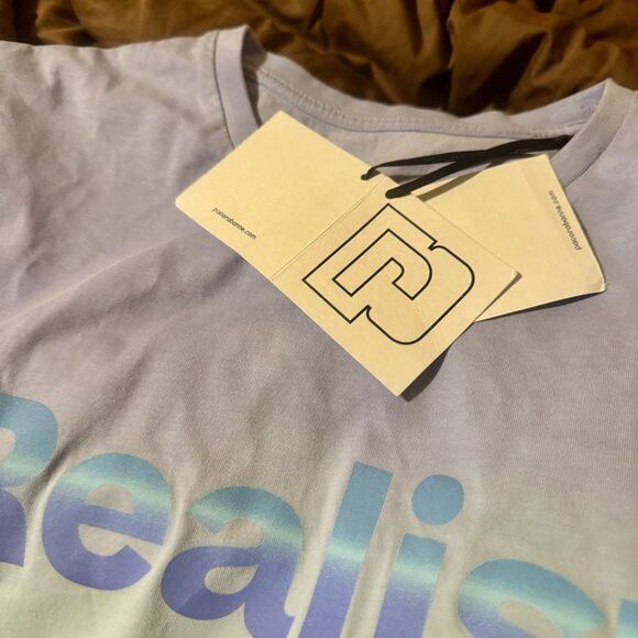 Paco Rabanne cotton Realist t shirt in a blue and lilac gradient Size M / US 6-8 / IT 42-44 - 4 Thumbnail