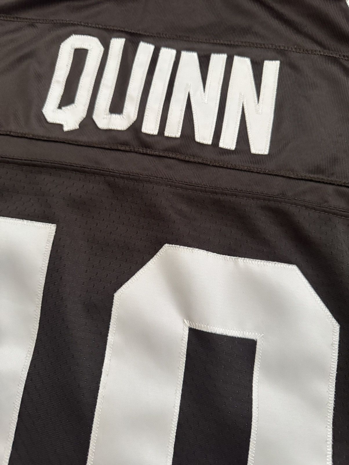 Reebok Brady Quinn Cleveland Browns #10 Stitched Jersey M +2 Length Size US M / EU 48-50 / 2 - 7 Thumbnail