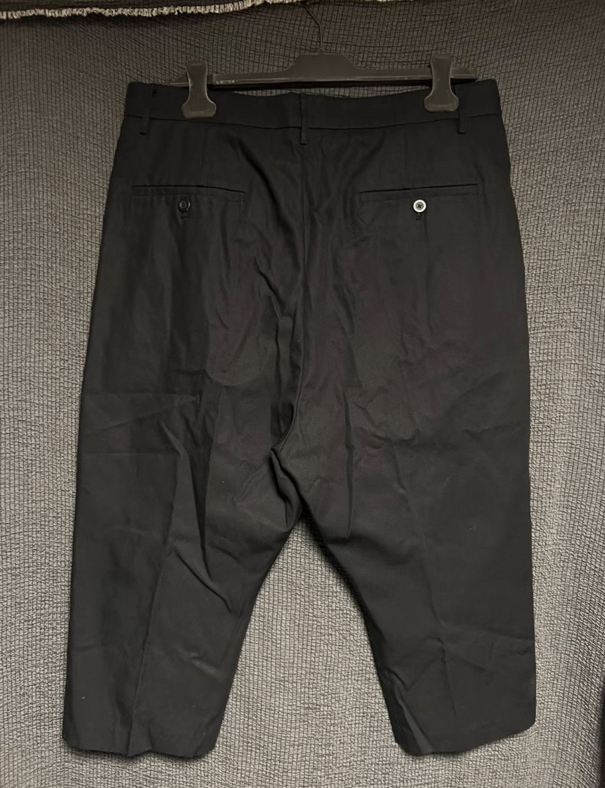 Rick Owens Rick Owens 16SS Mainline Cropped Trousers Size US 34 / EU 50 - 2 Thumbnail
