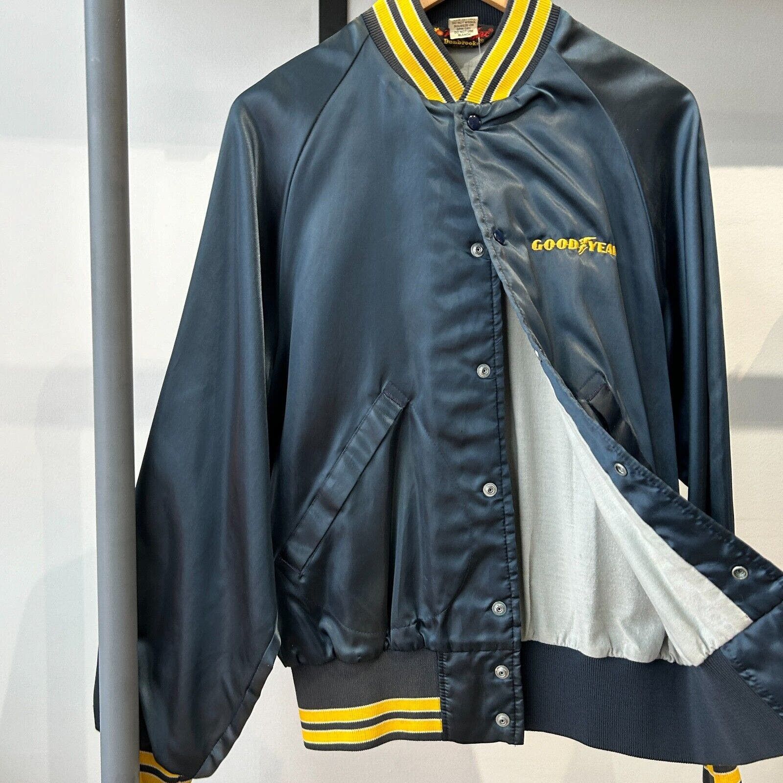 Vintage VINTAGE 90s | GoodYear Auto Body Nylon Button Snap Jacket M Size US M / EU 48-50 / 2 - 7 Thumbnail