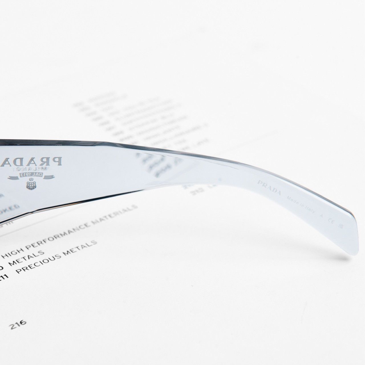 Prada PRADA 0PR A19S 12R2B0 SUNGLASSES Size ONE SIZE - 4 Thumbnail