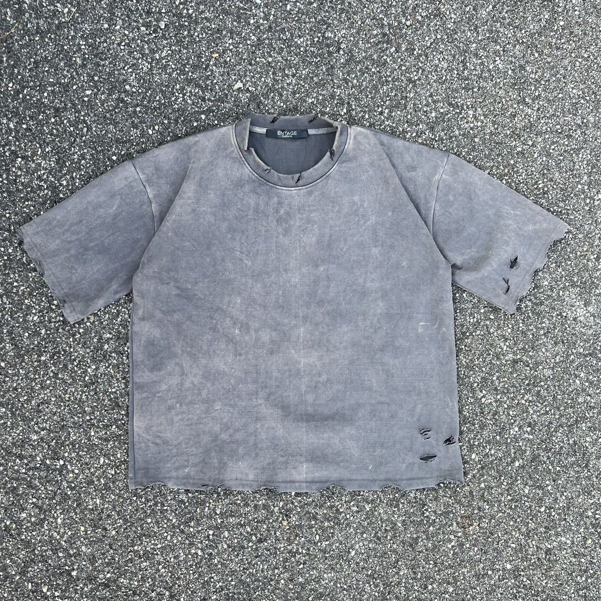 Designer Entage Distressed Vintage T-Shirt Size US L / EU 52-54 / 3 - 1 Thumbnail