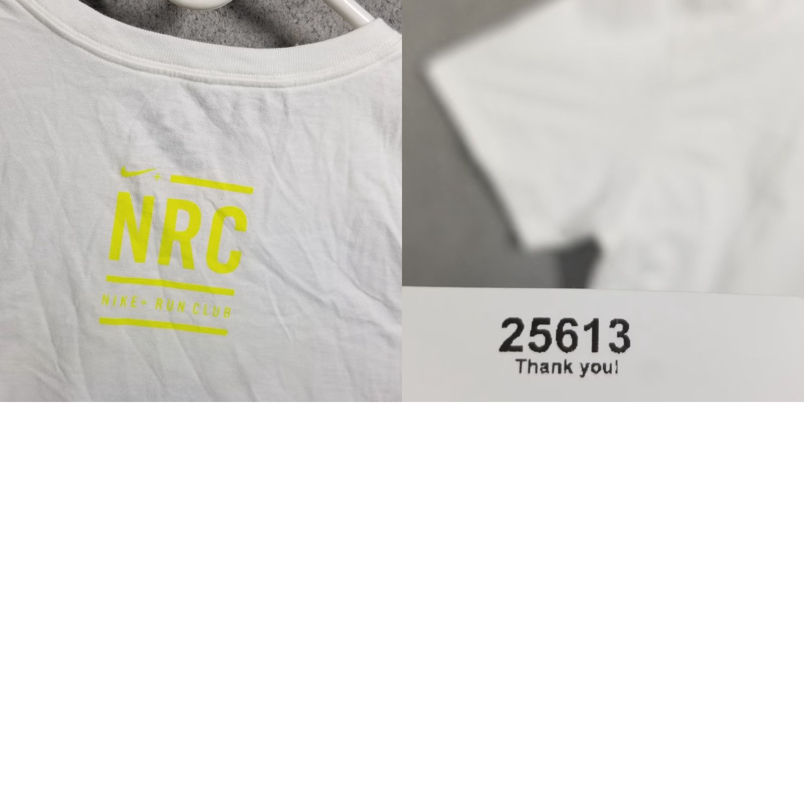 Nike Nike Dri-FIT Shirt Mens Large White Athletic Crewneck Short Sleeve 100% Polyester Logo Lightweight Breathable Moisture Wicking Athletic Nike Dri-FIT Size US L / EU 52-54 / 3 - 8 Thumbnail