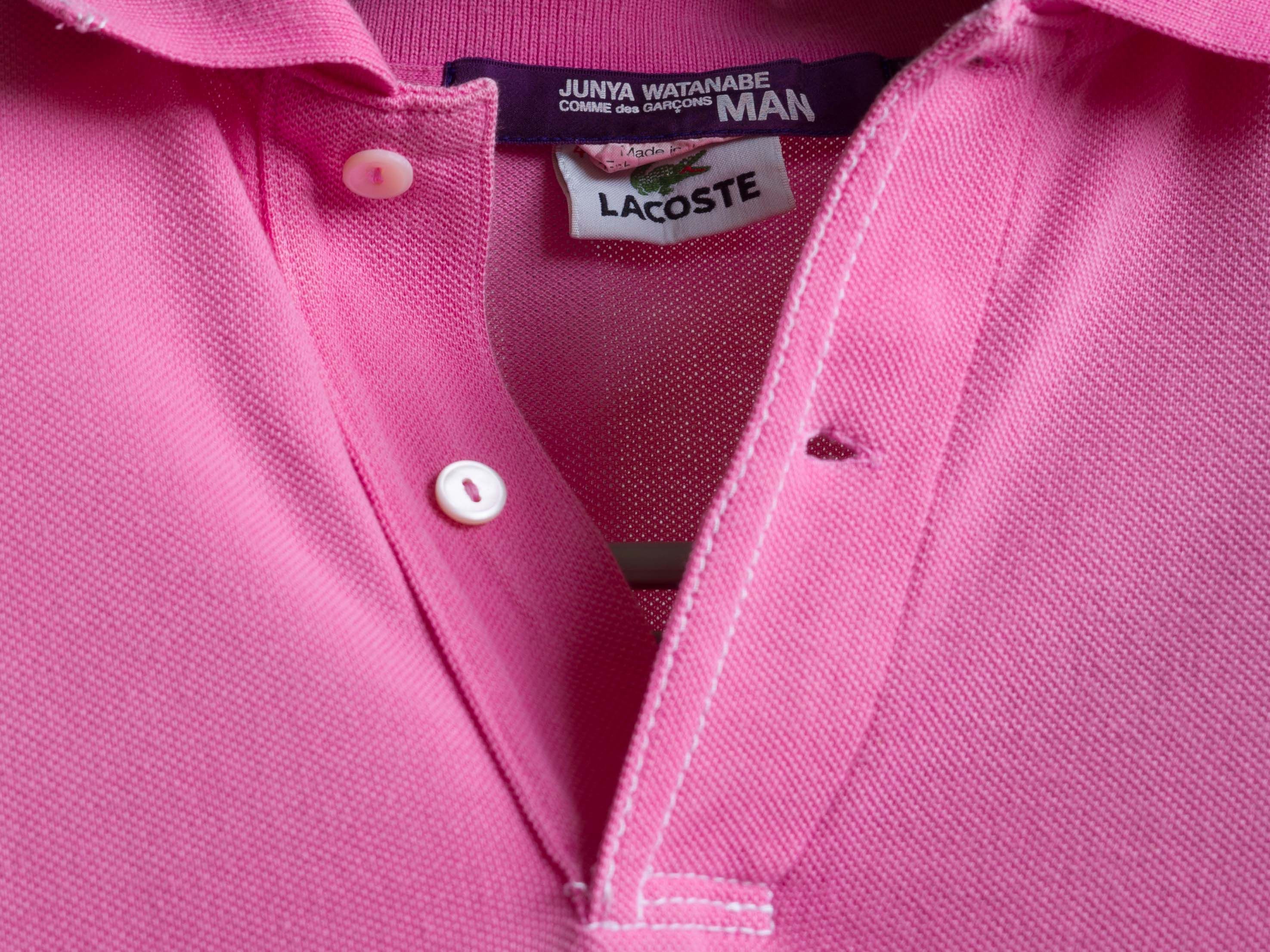 Junya Watanabe × Lacoste SS2006 JUNYA WATANABE MAN x LACOSTE RECONSTRUCTED POLO SHIRT Size US S / EU 44-46 / 1 - 8 Thumbnail