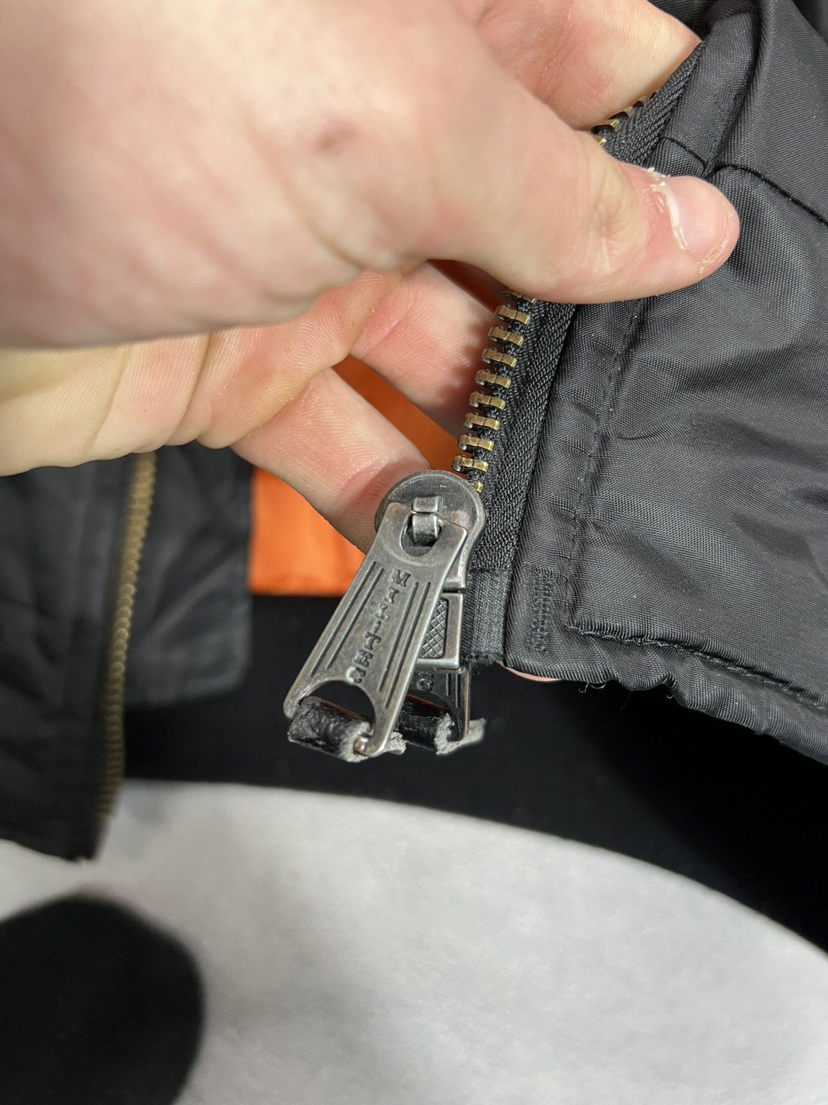 Vintage VTG MA-1 FlY ARCHIVE MADE IN USA RETRO REVERSIBLE Jacket Size US XL / EU 56 / 4 - 12 Thumbnail